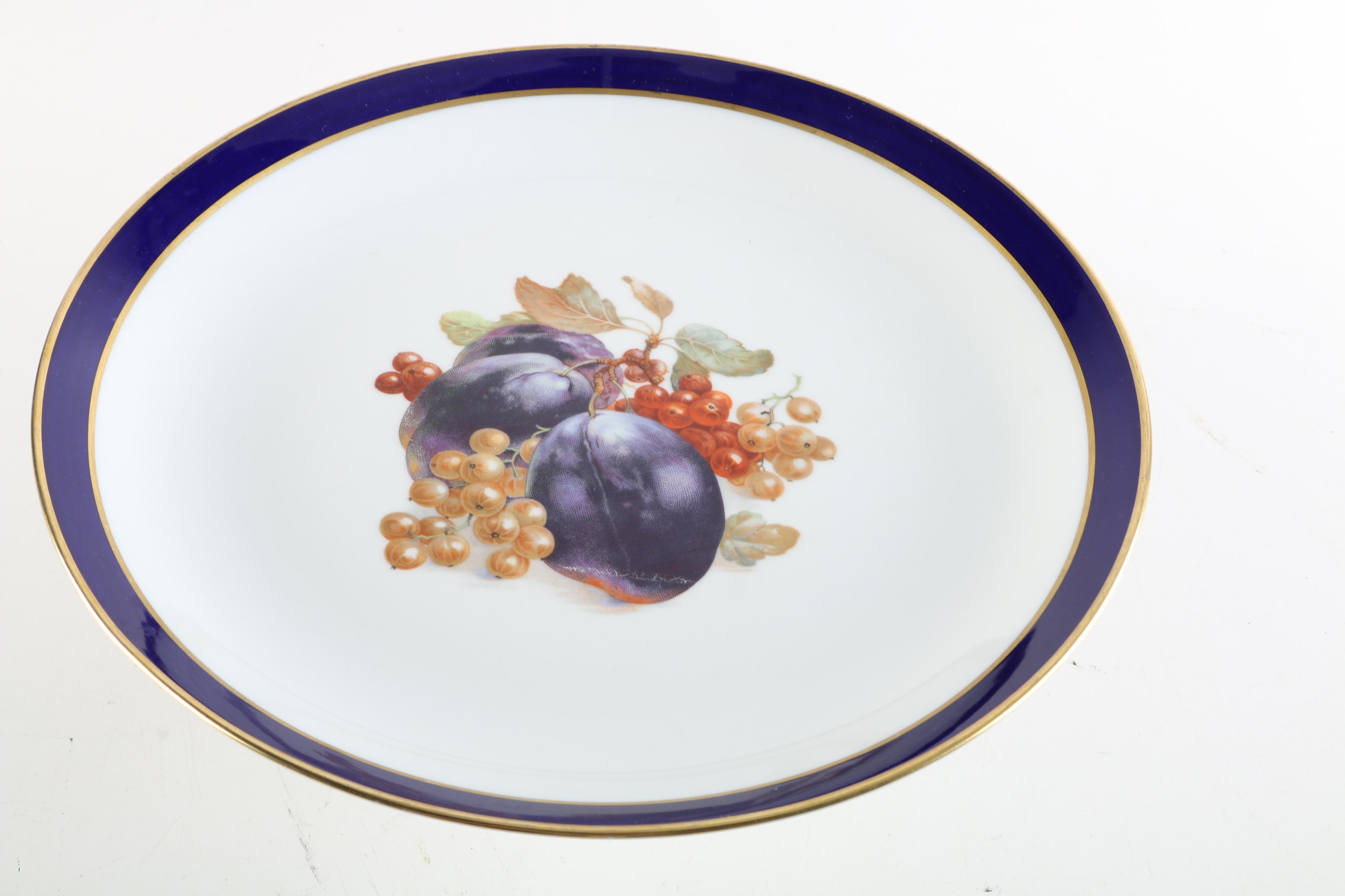 Schumann "Bountiful" Bavarian Porcelain Cake Stand