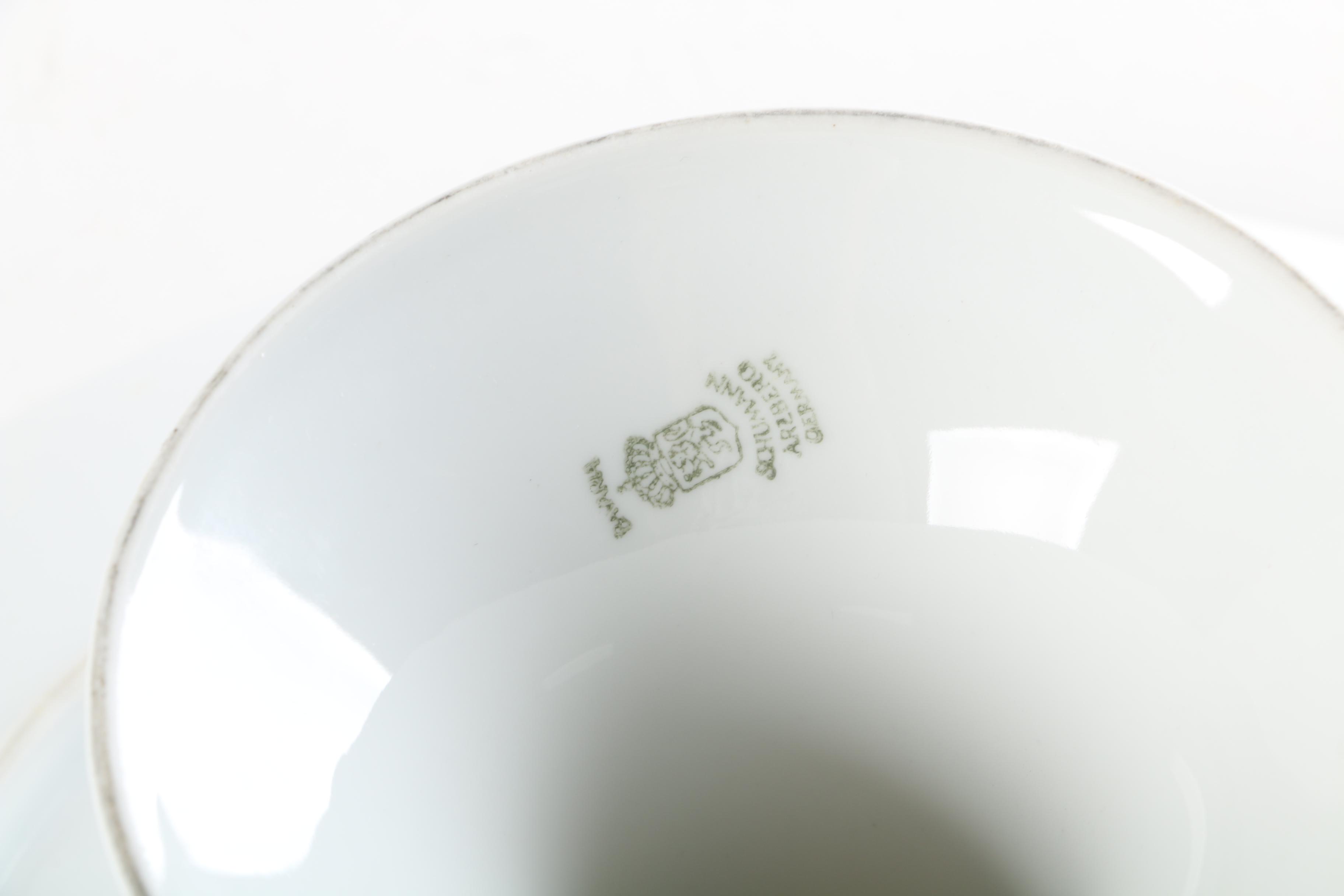 Schumann "Bountiful" Bavarian Porcelain Cake Stand