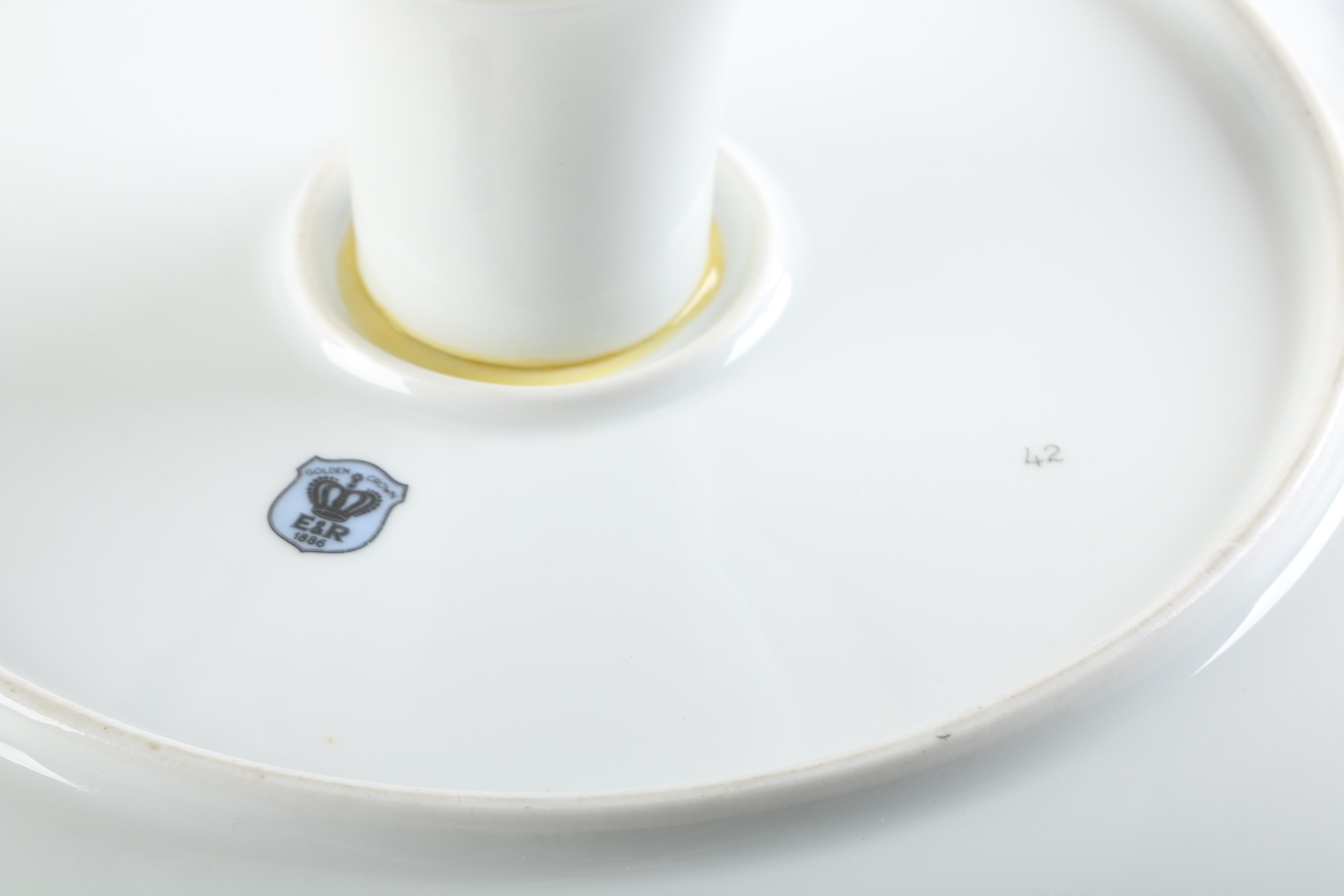 Schumann "Bountiful" Bavarian Porcelain Cake Stand