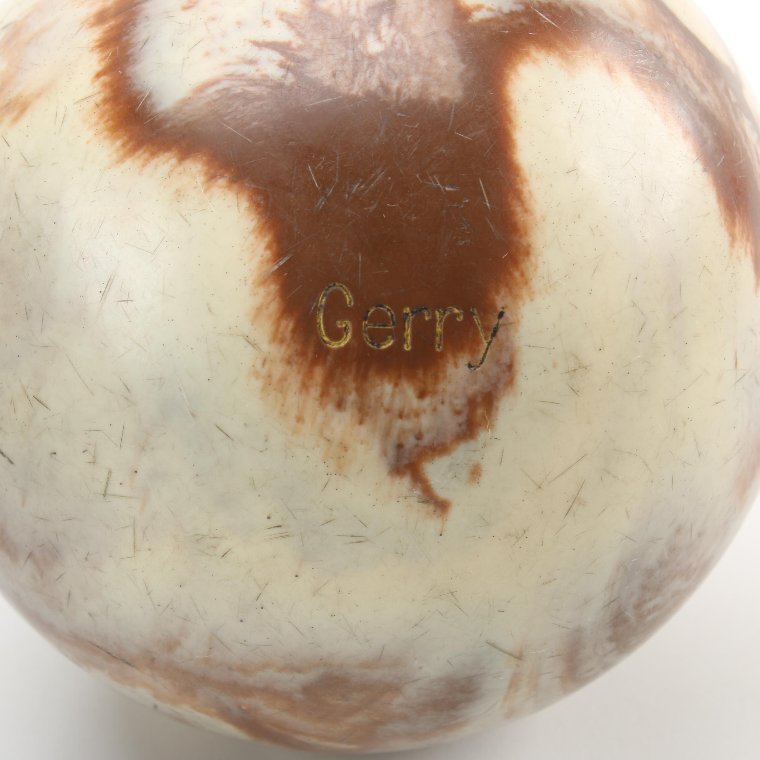 Antique "The Theatre" Magazines with Vintage Bocce Ball Set