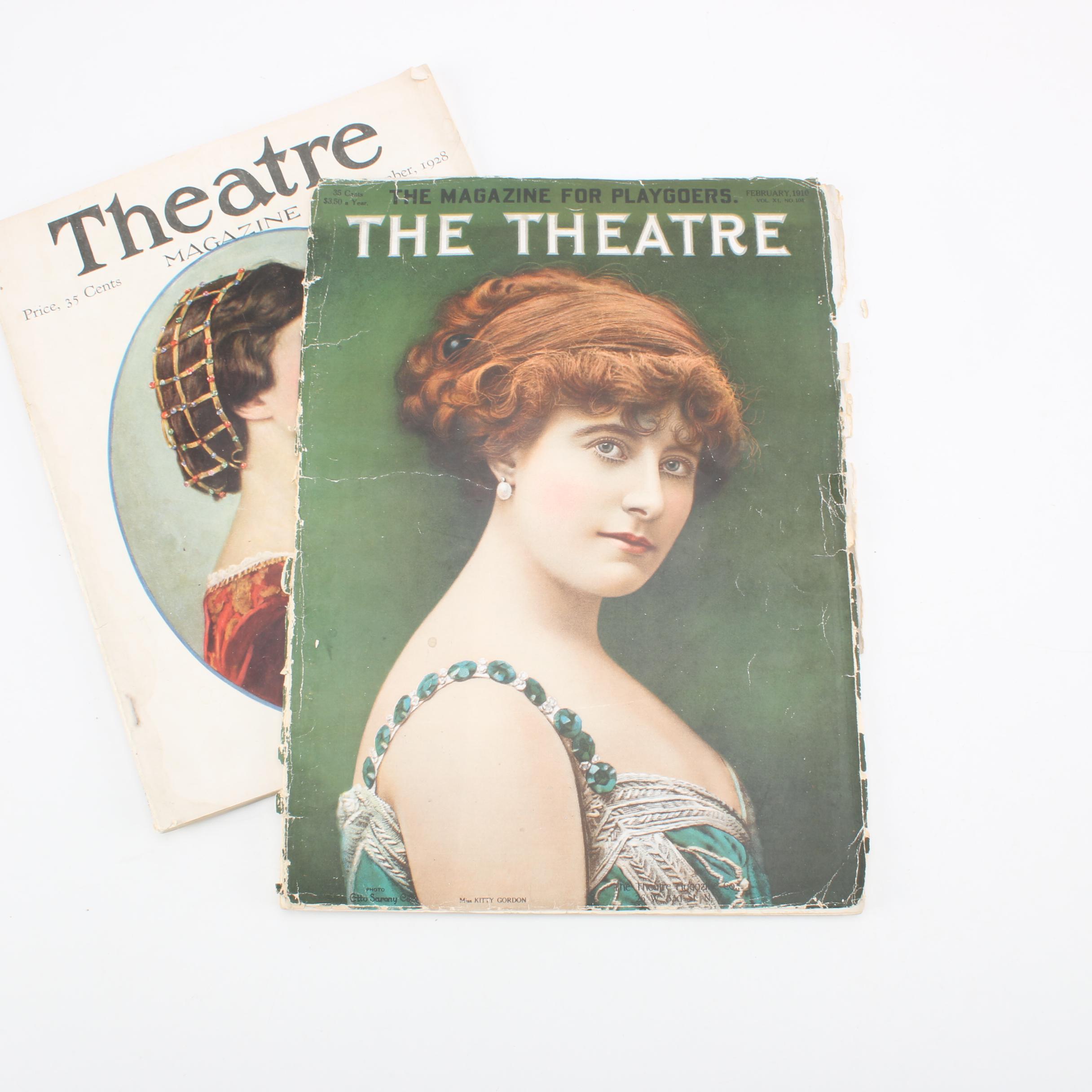 Early 1900s "The Theatre" and "Theatre Magazine"