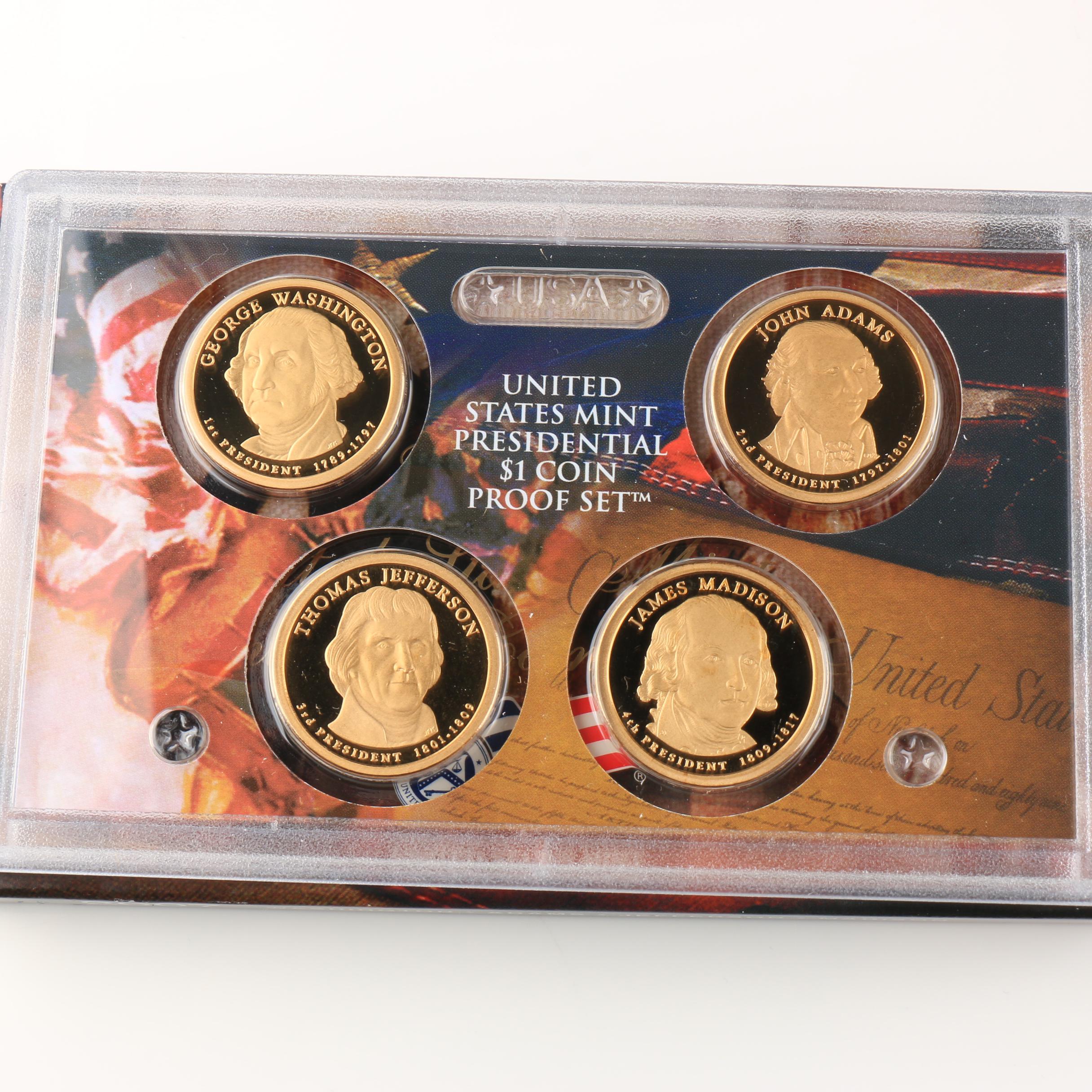 Three U.S. Mint Coin Sets