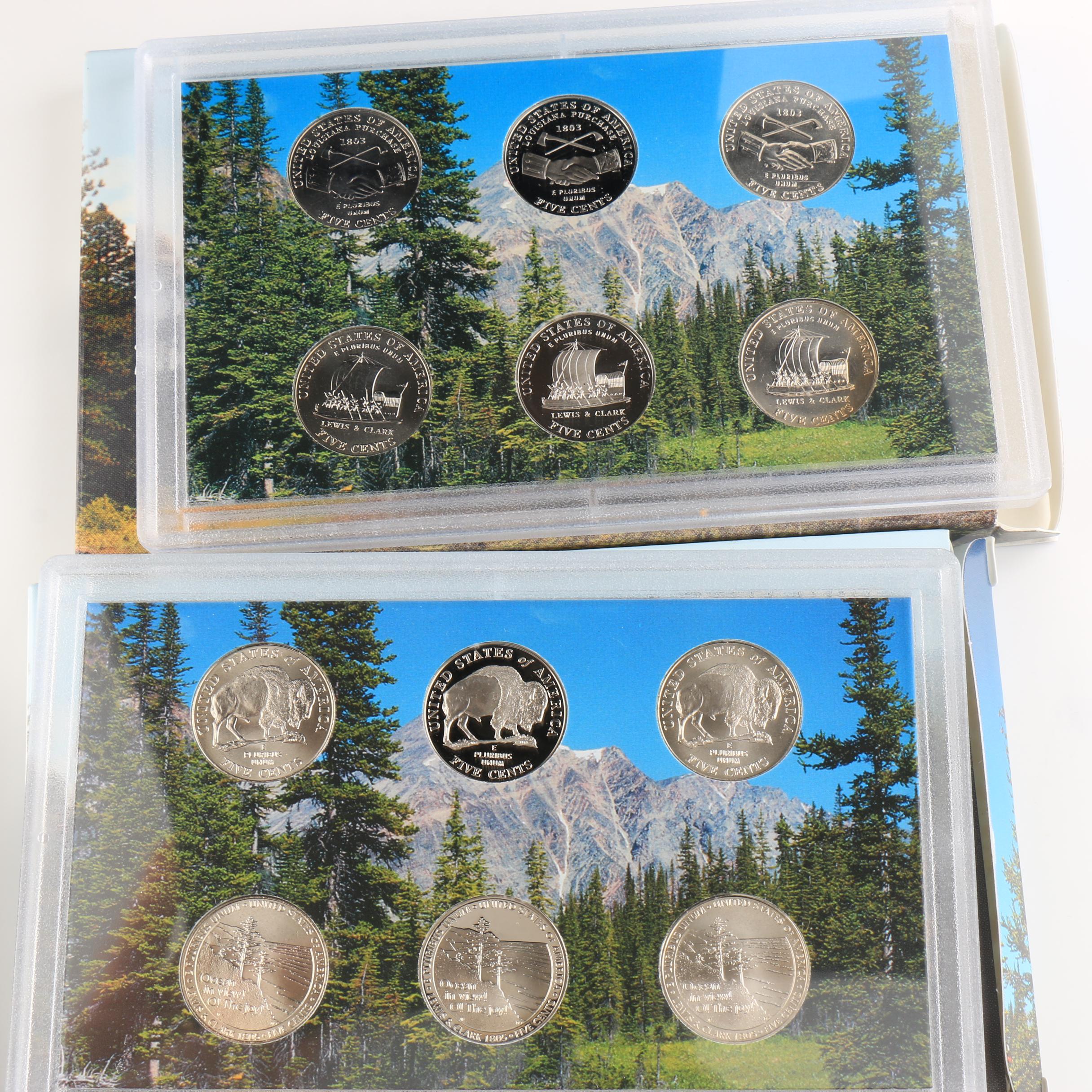 Three U.S. Mint Coin Sets