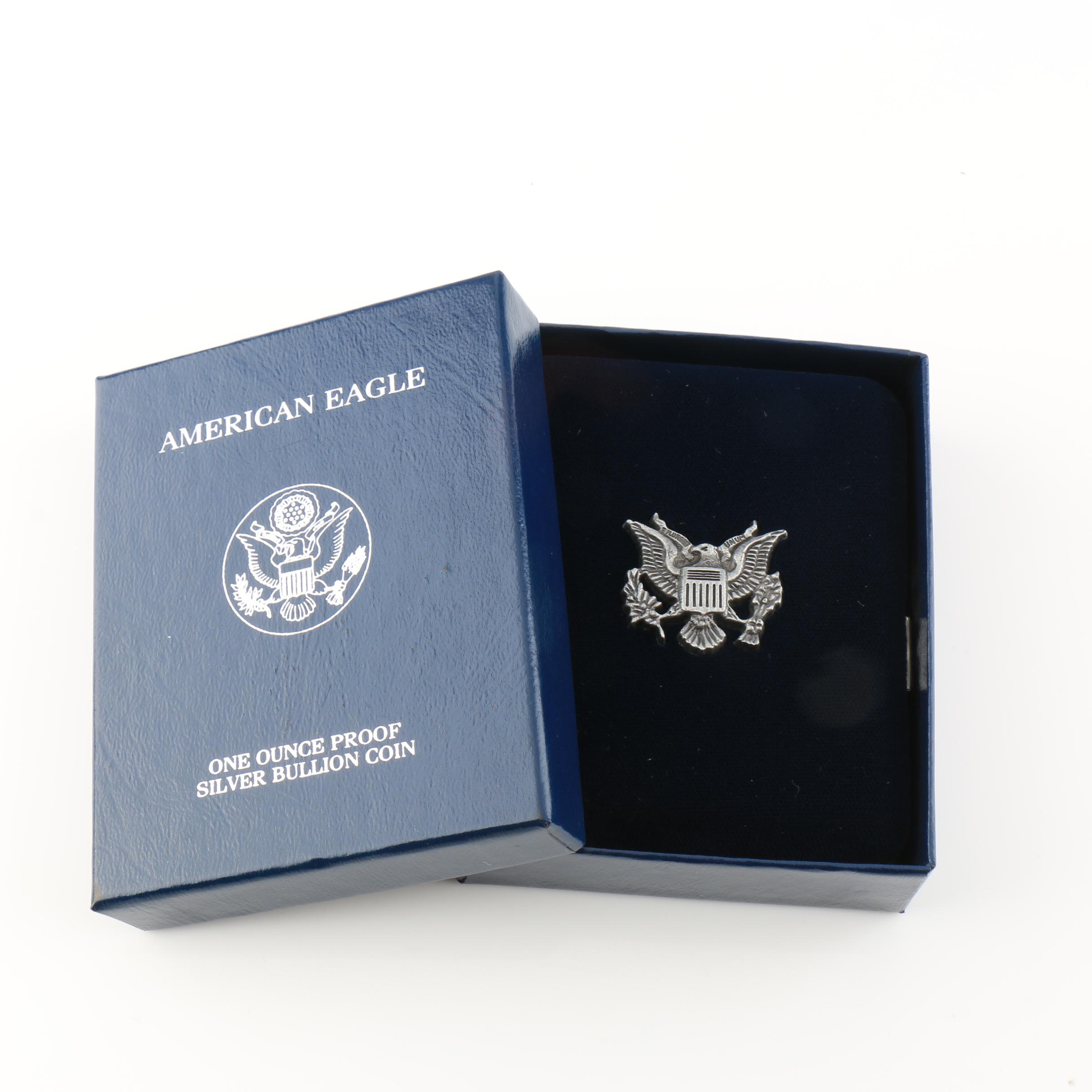 2002-W Walking Liberty Silver Eagle Proof Bullion Coin