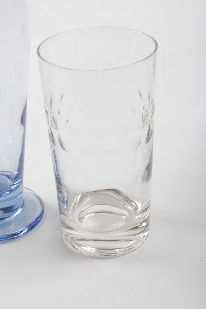 Glass Tumblers and Sundae Cups