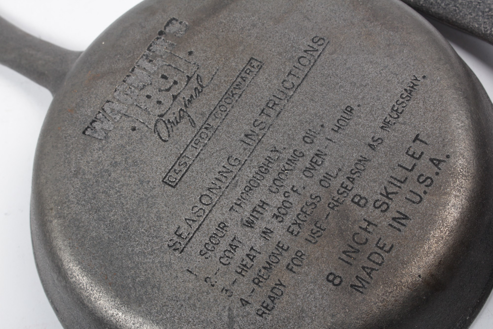 Wagner "1891 Original" Cast Iron Pans