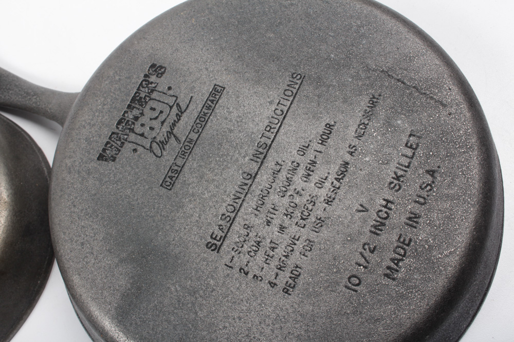 Wagner "1891 Original" Cast Iron Pans
