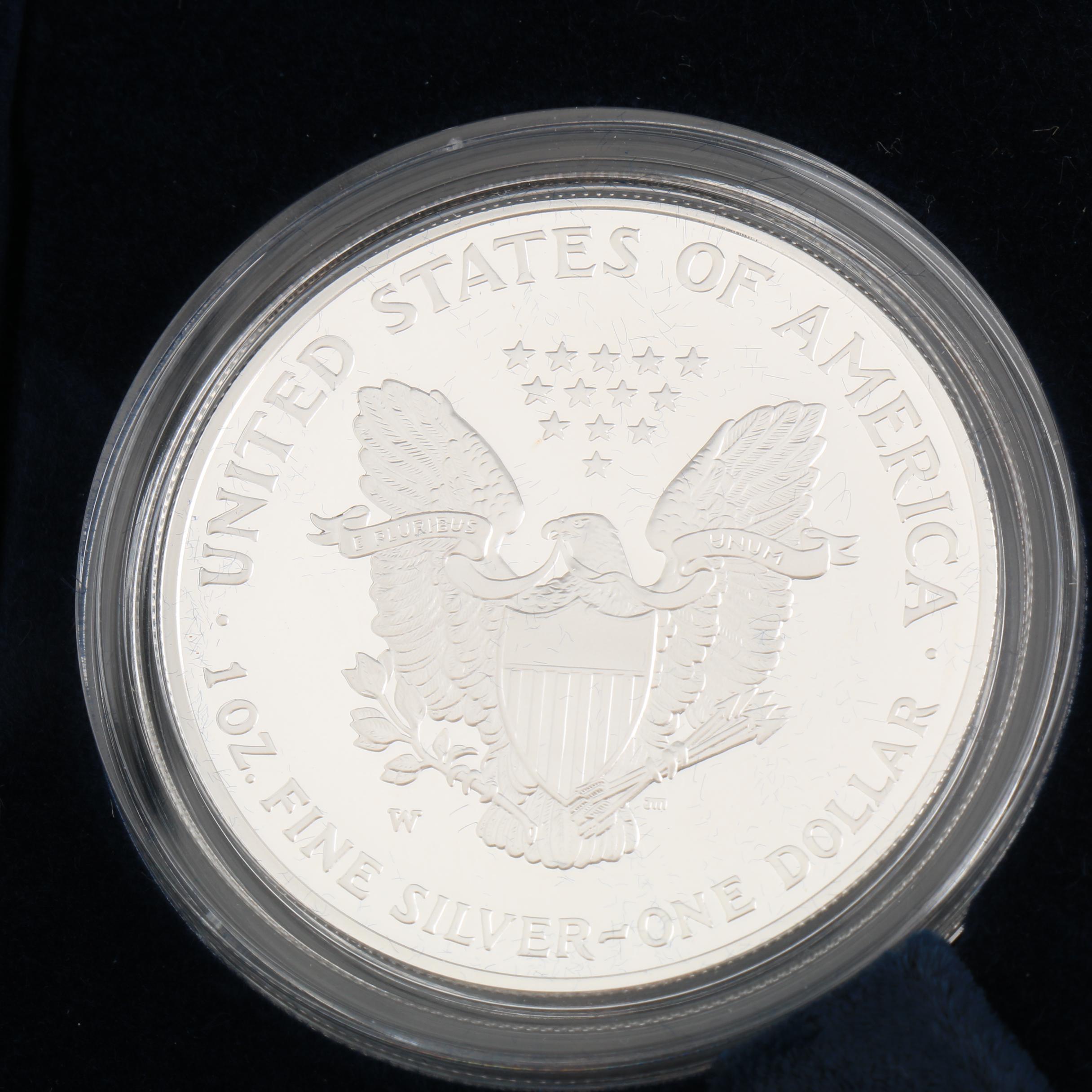 2006-W Walking Liberty Silver Eagle Proof Bullion Coin