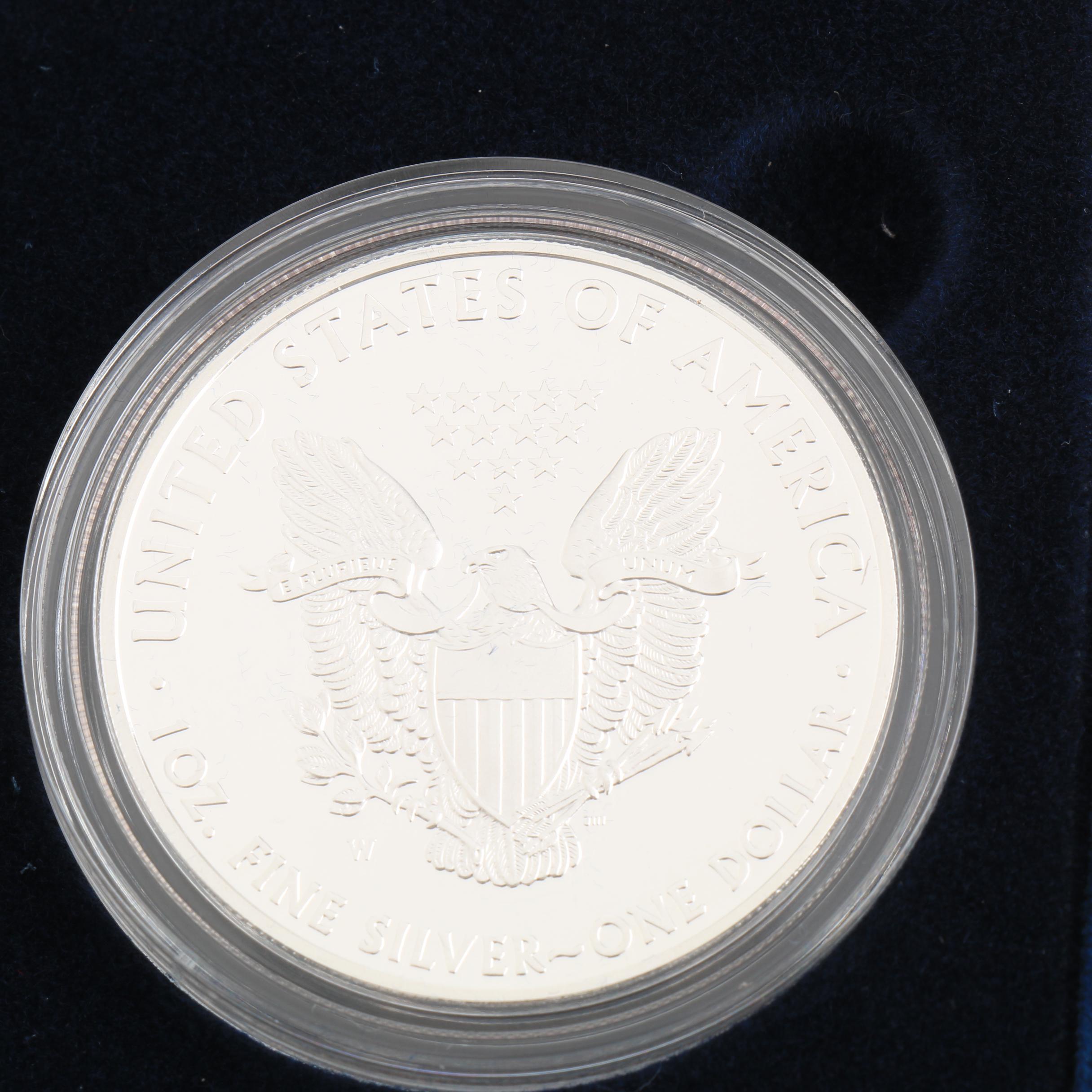 2008-W Walking Liberty Silver Eagle Proof Bullion Coin