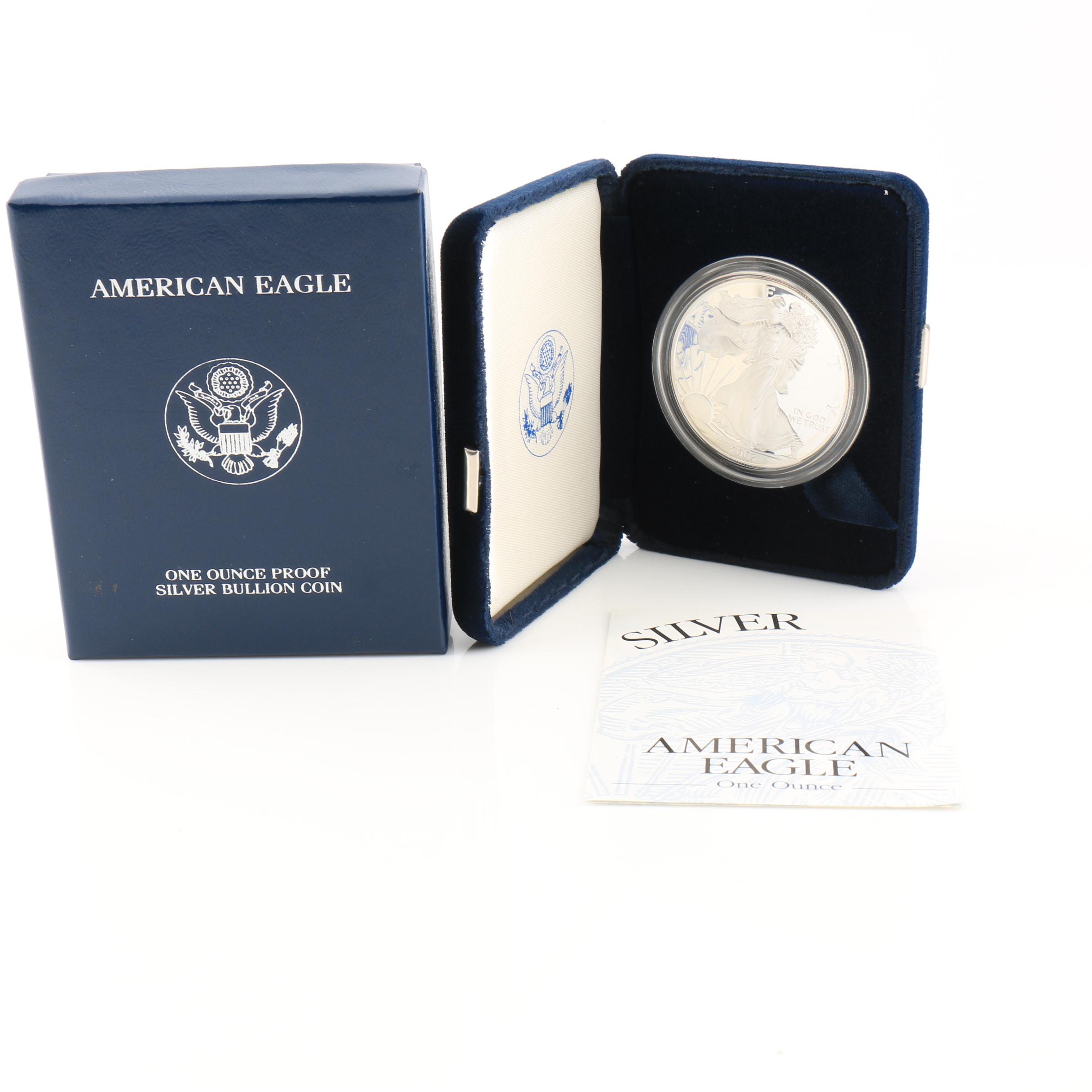 2003-W Walking Liberty Silver Eagle Proof Bullion Coin