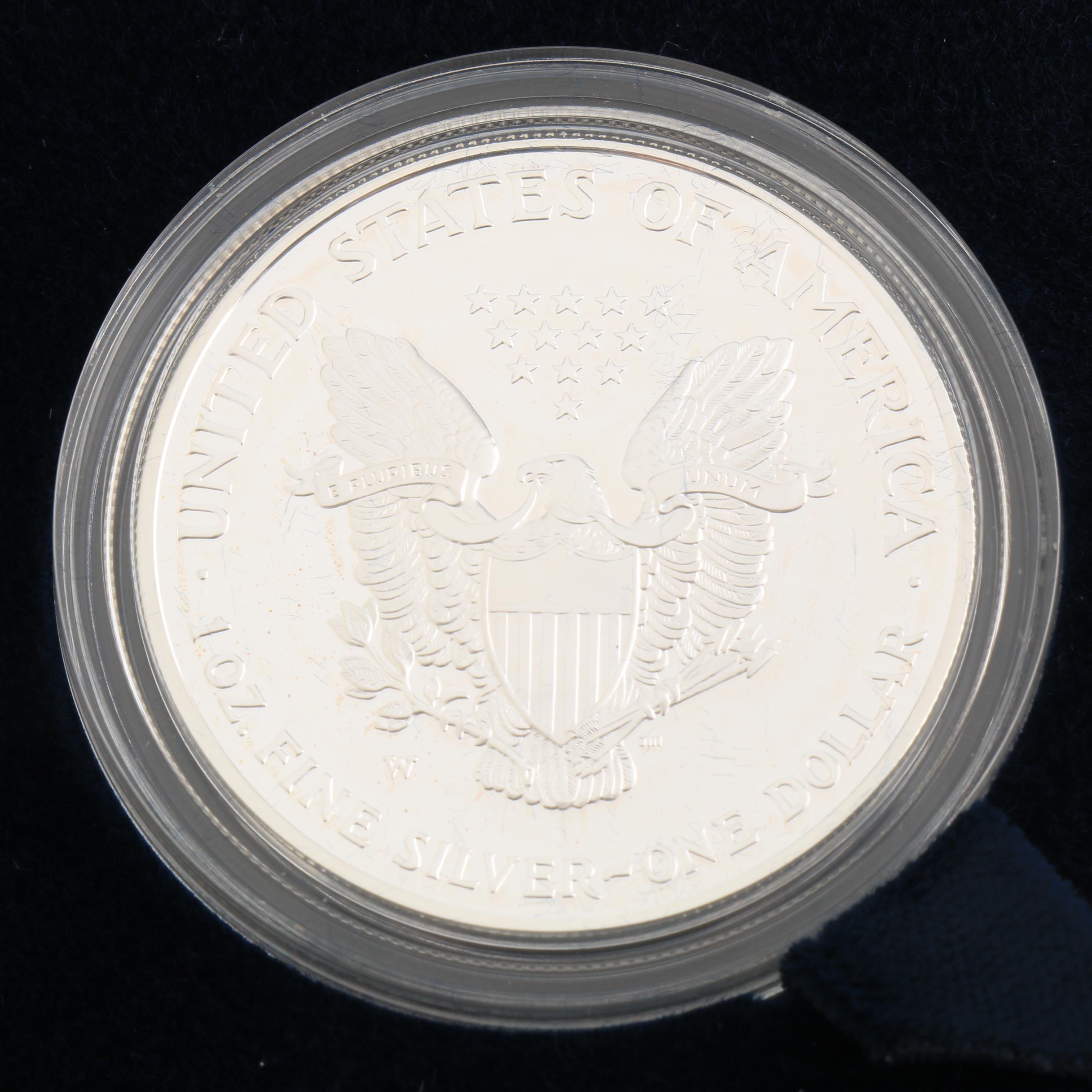 2003-W Walking Liberty Silver Eagle Proof Bullion Coin