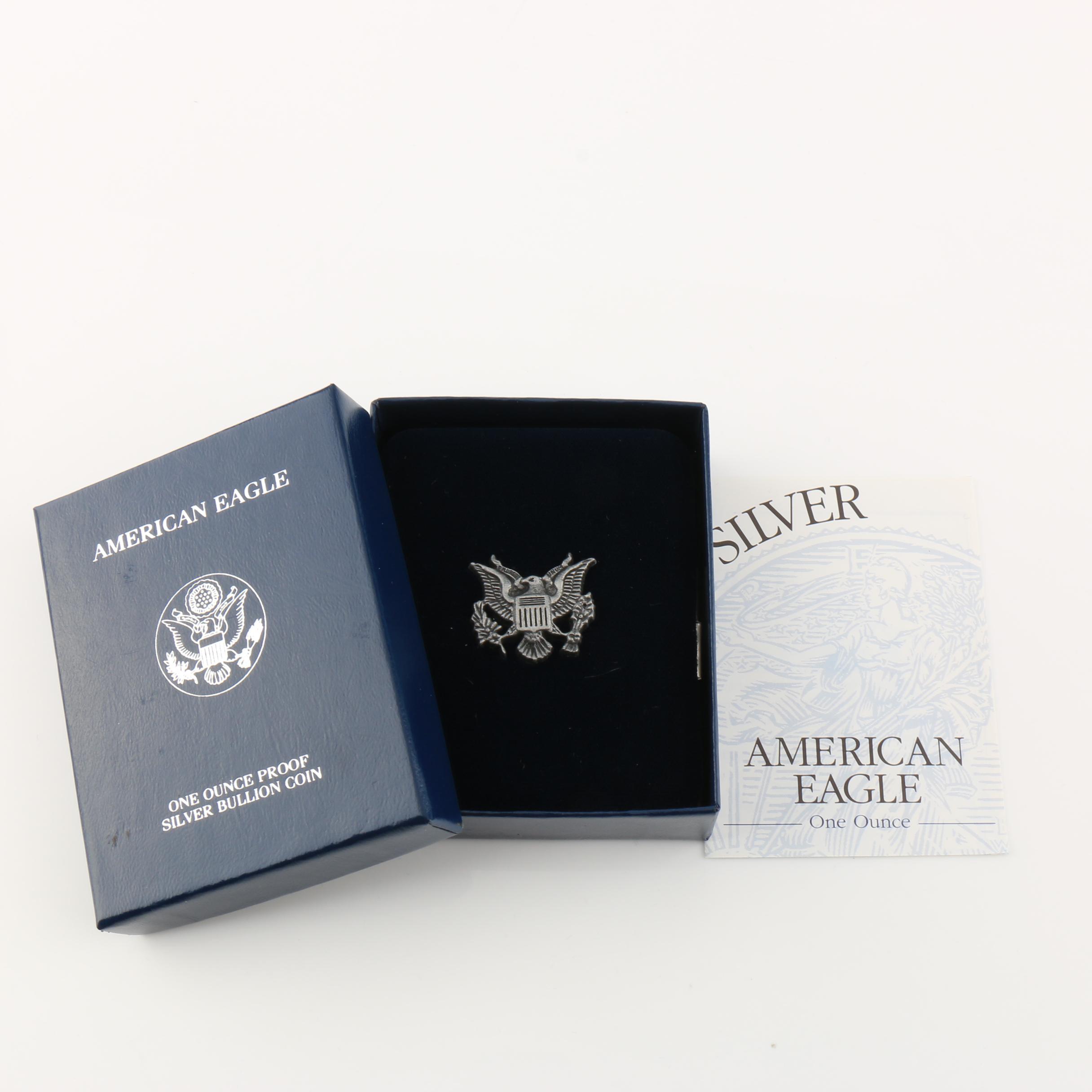 2003-W Walking Liberty Silver Eagle Proof Bullion Coin