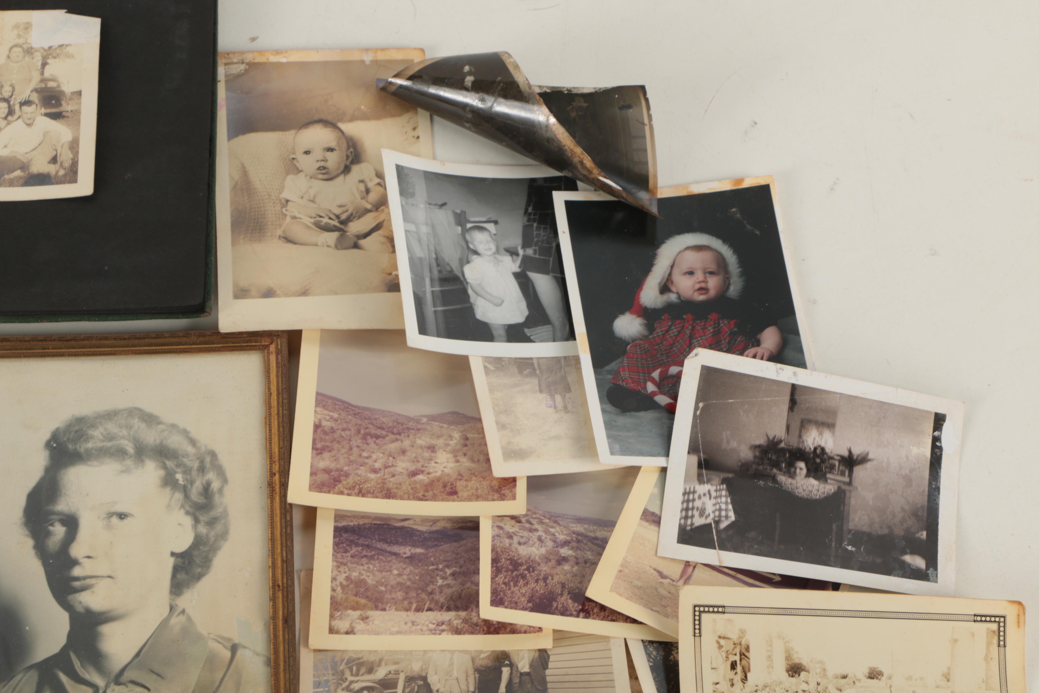 Vintage and Contemporary Family and School Photographs