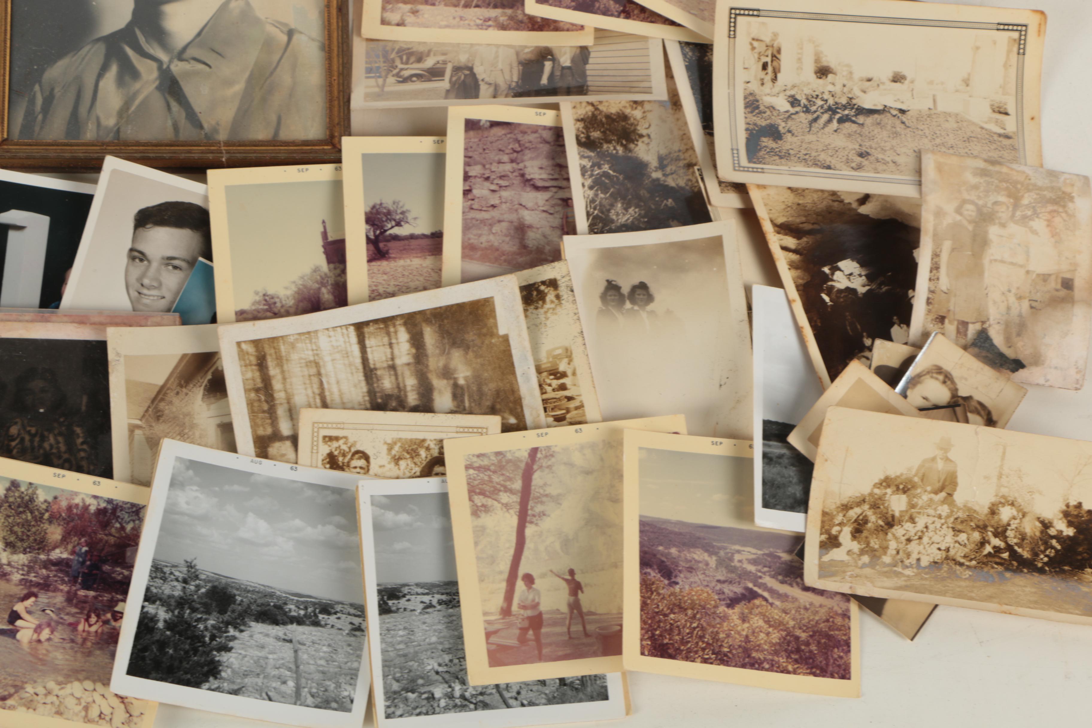 Vintage and Contemporary Family and School Photographs