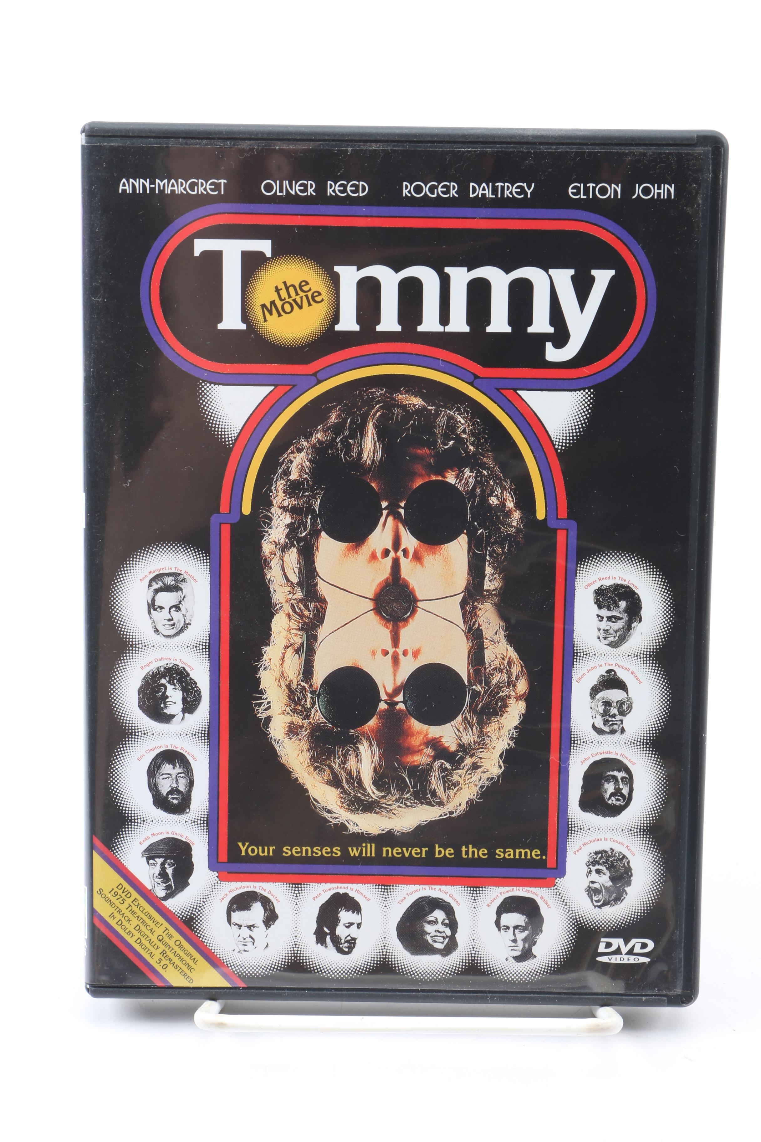 The Who "Tommy" Soundtrack Record, CD, and DVD