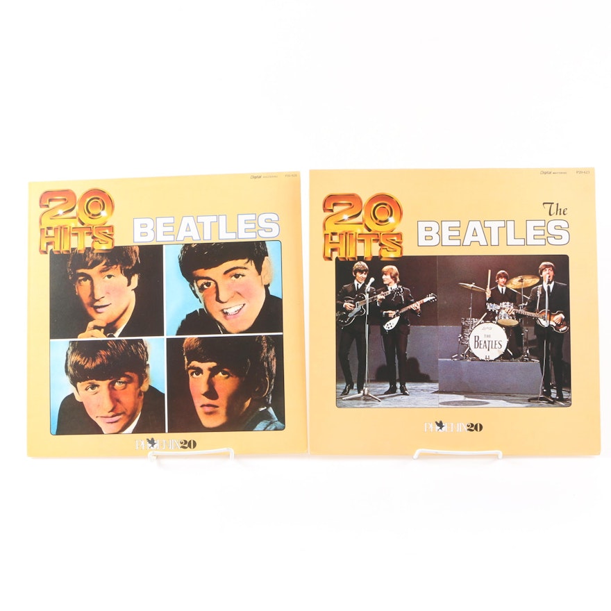 1983 The Beatles "20 Hits" US Fan Club Record Pressings