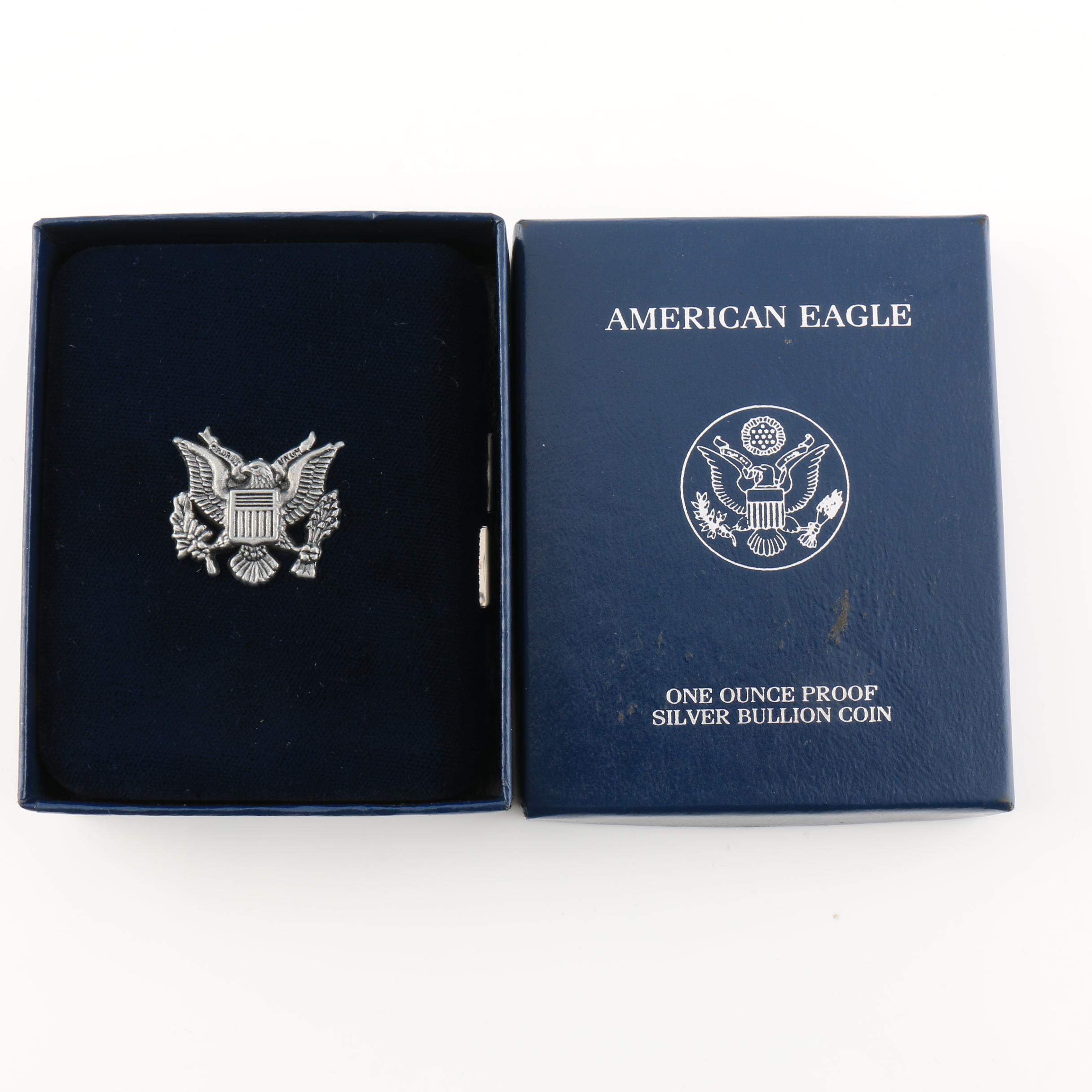 2004-W Walking Liberty Silver Eagle Proof Bullion Coin