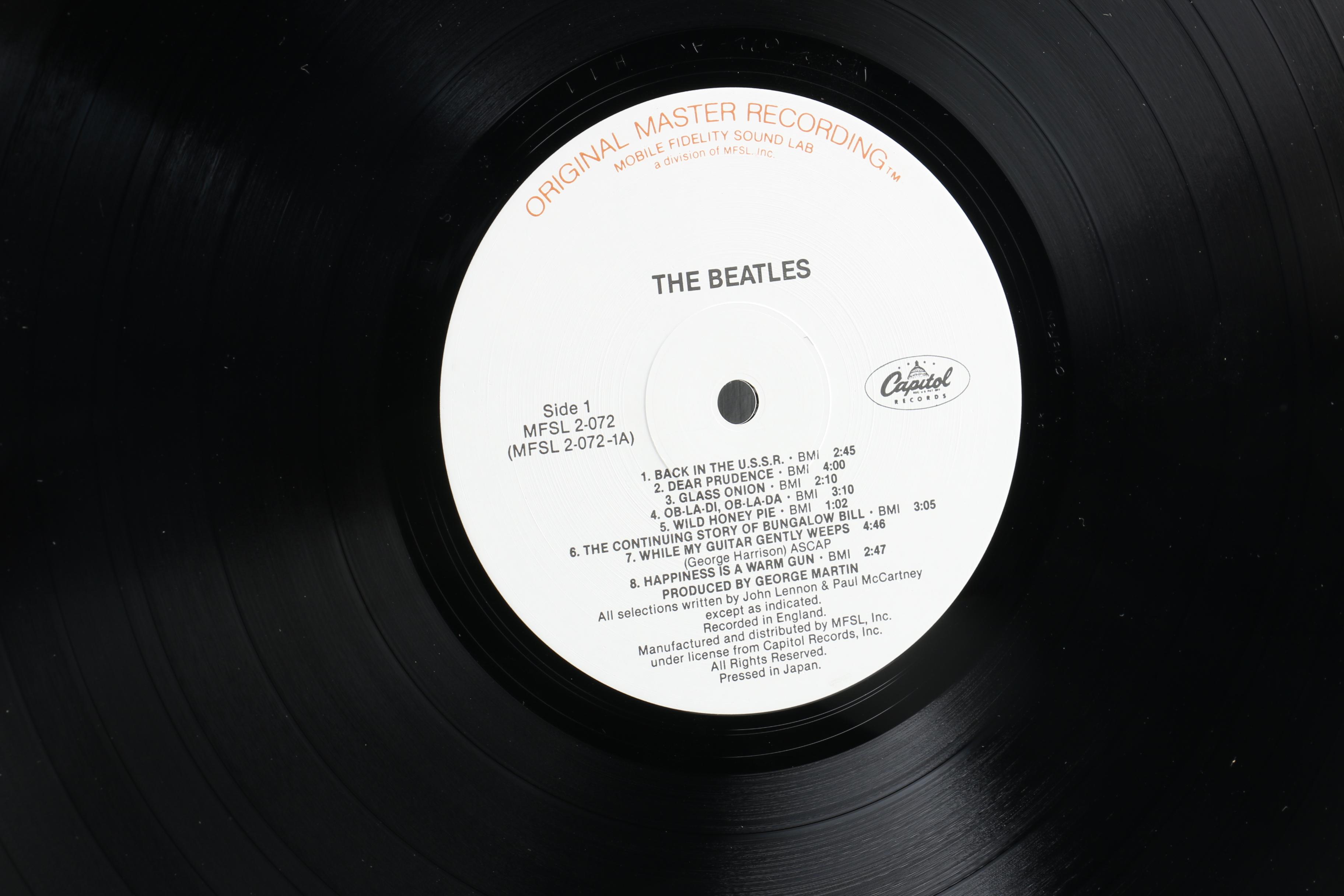 The Beatles "The Collection" Original Master Recordings Record Box Set