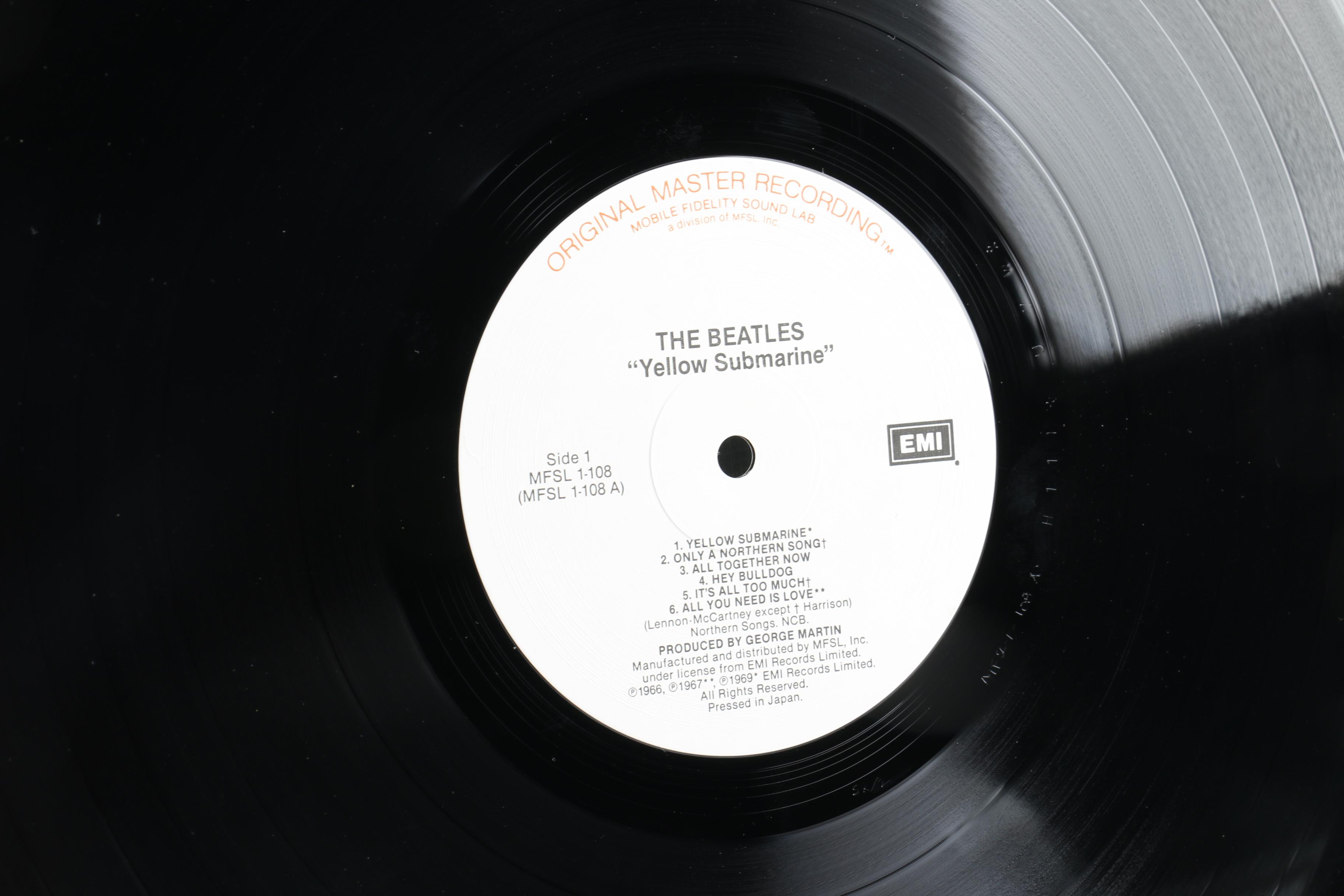 The Beatles "The Collection" Original Master Recordings Record Box Set