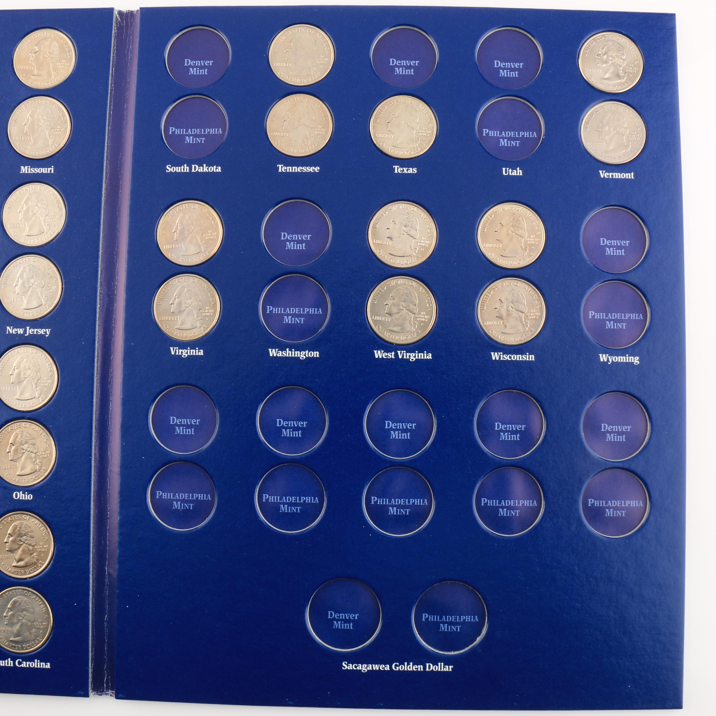 "Fifty State Quarters" Handbook and Coin Album
