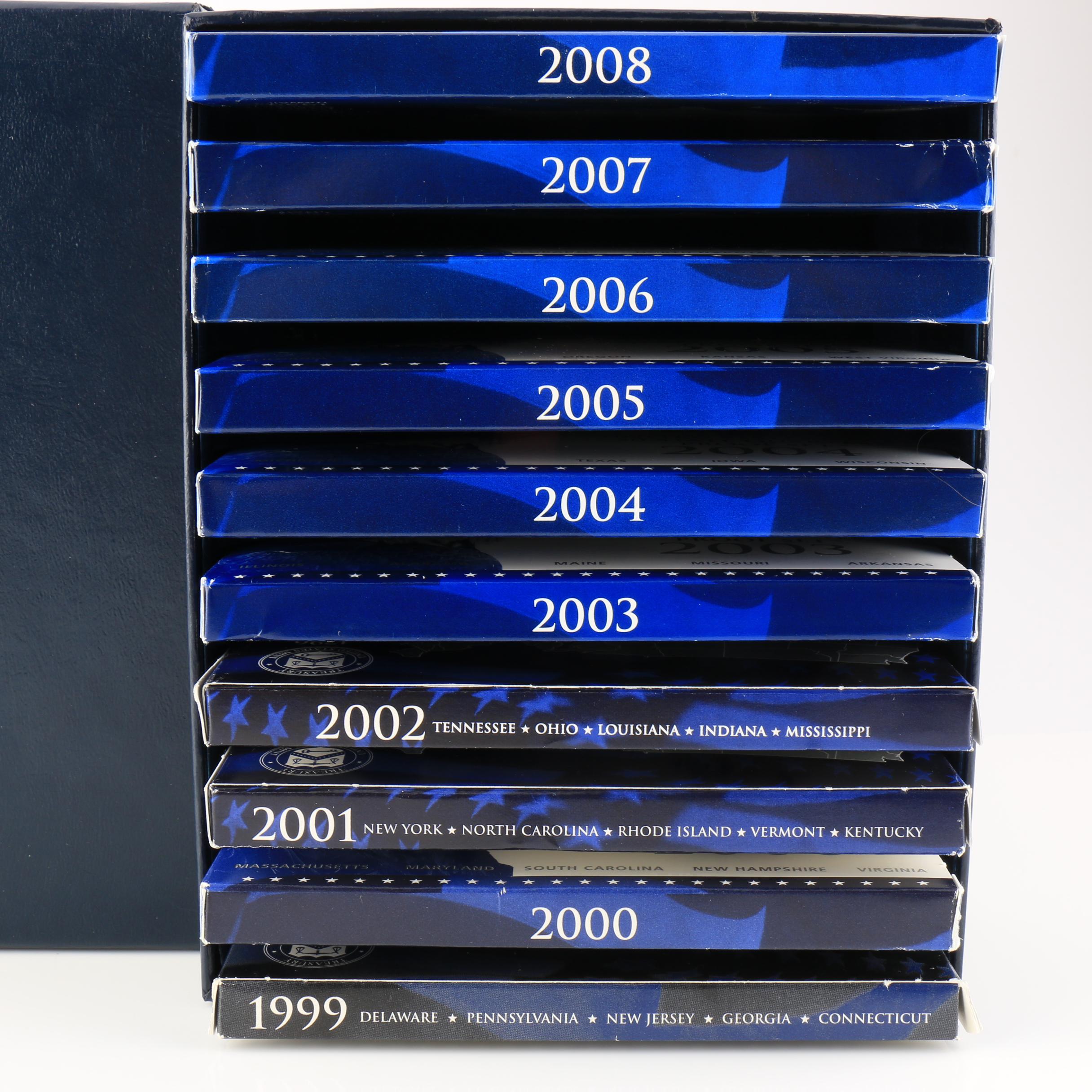 Nine U.S. Mint Proof Sets