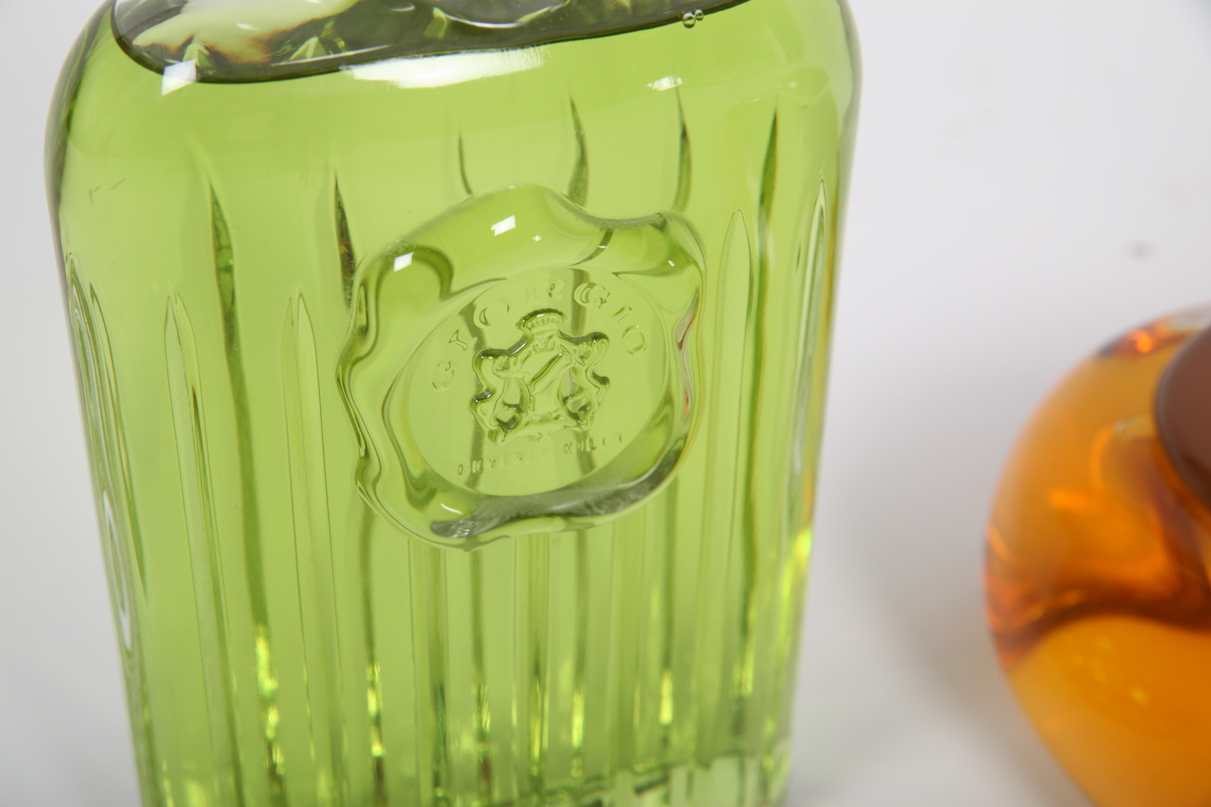 Large Men's Cologne Advertisement Bottles Featuring Calvin Klein