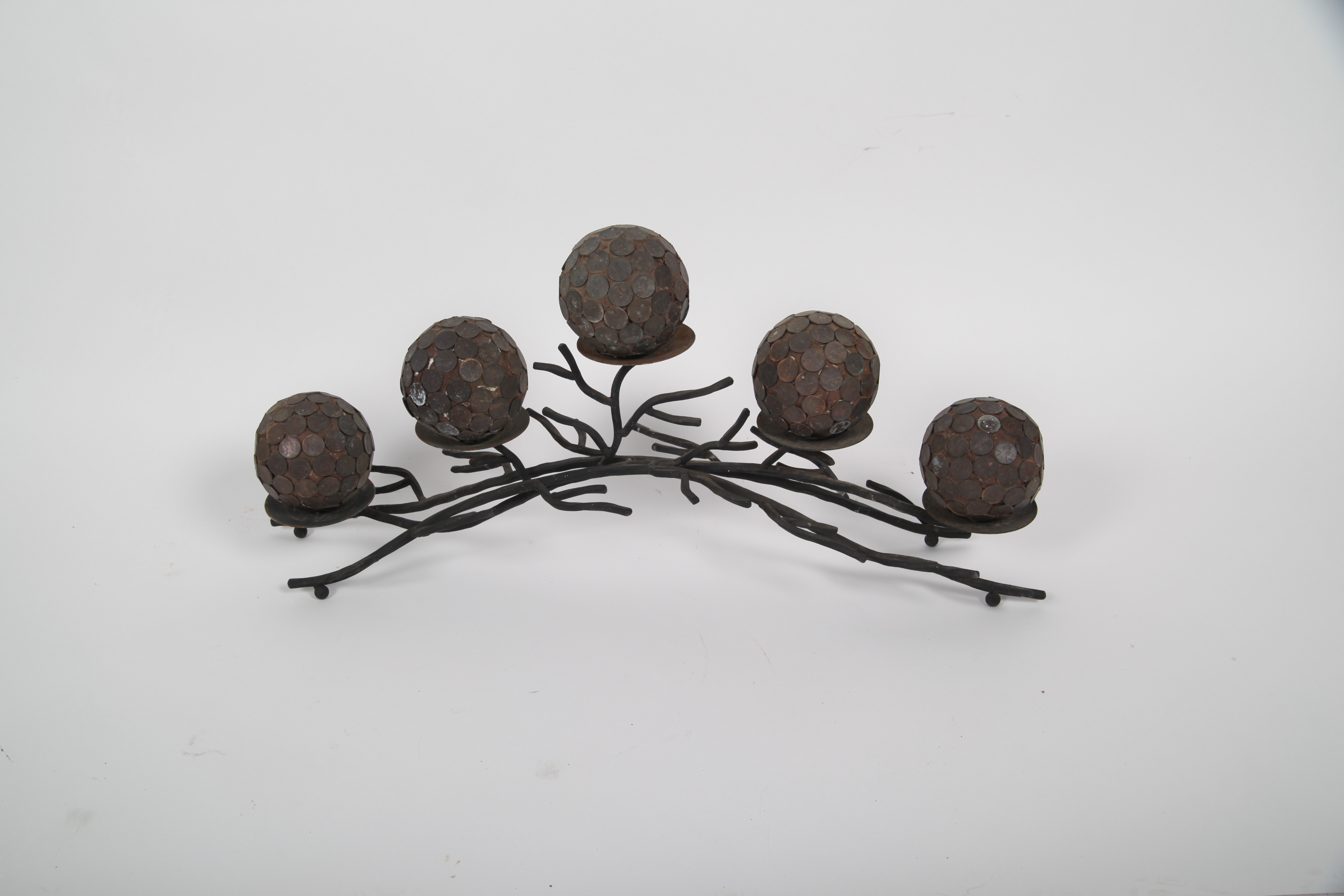 Pair of Candlesticks, Candle Holder and Others