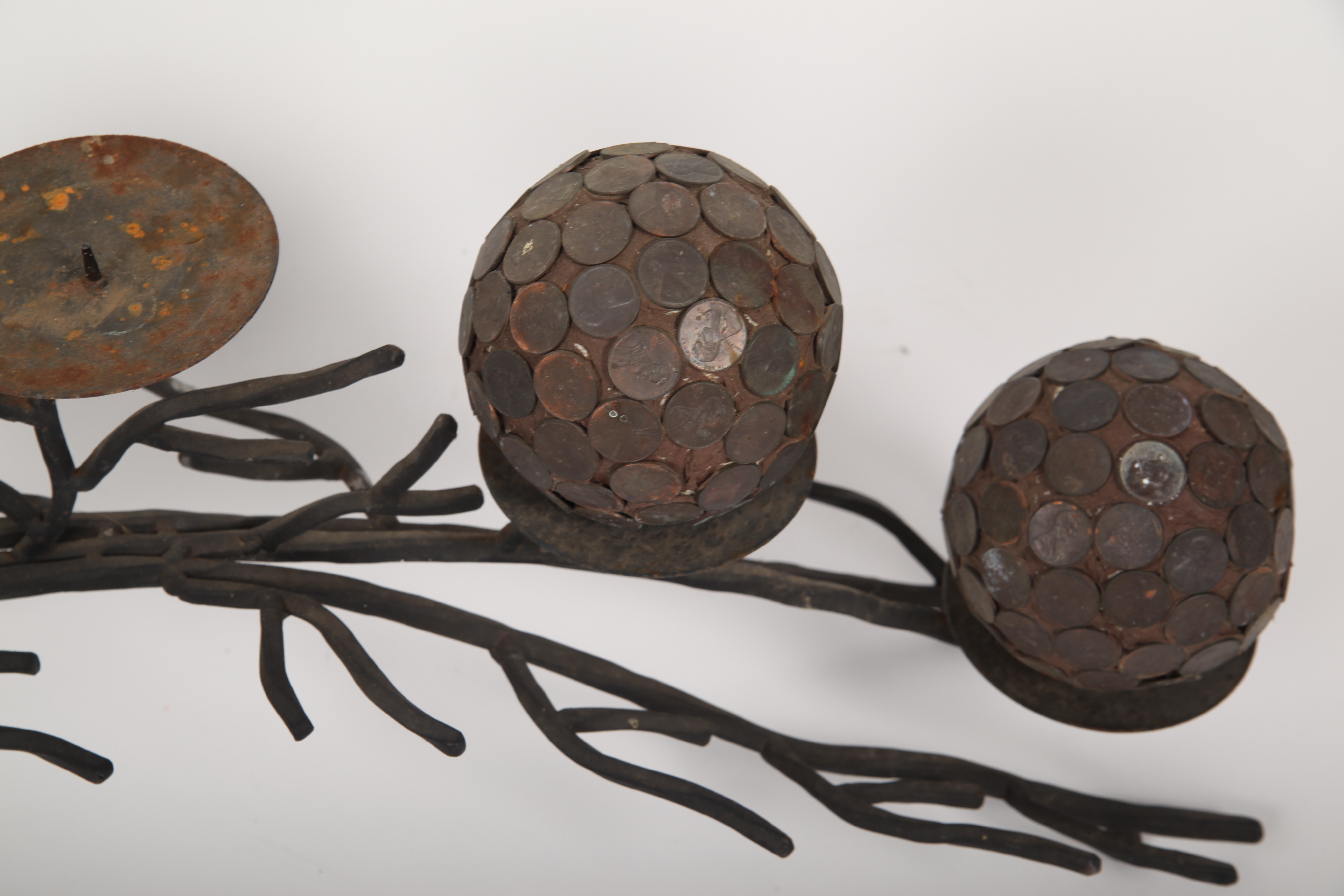 Pair of Candlesticks, Candle Holder and Others