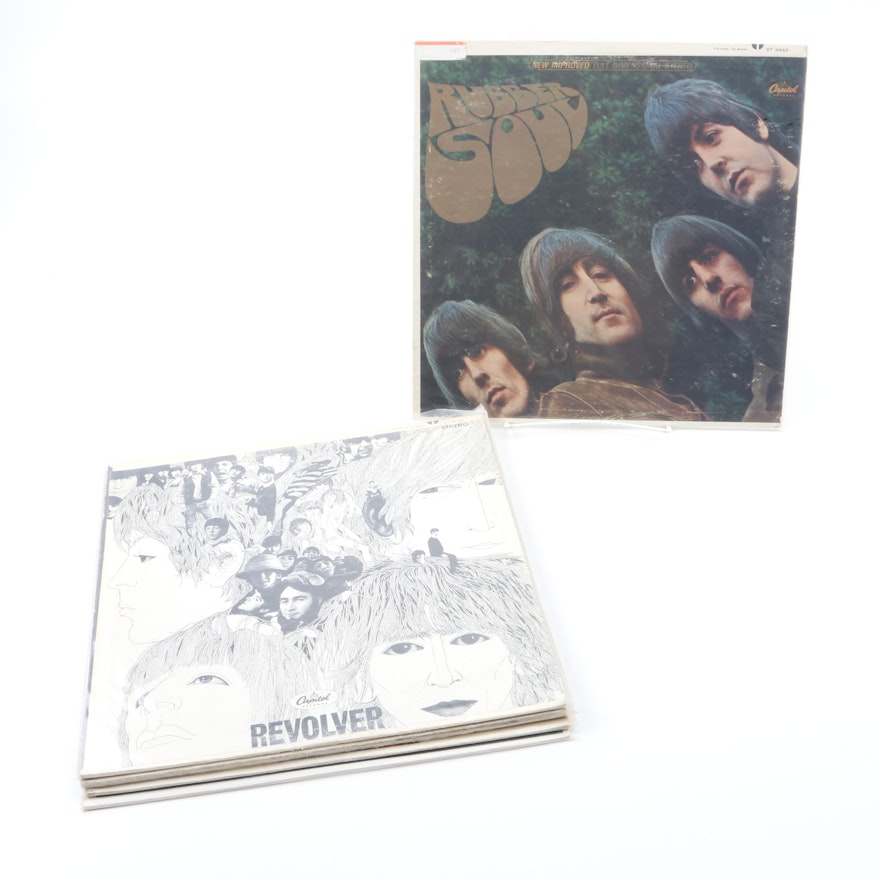 The Beatles 1969 Winchester Record Pressings Including "Rubber Soul", "Revolver"