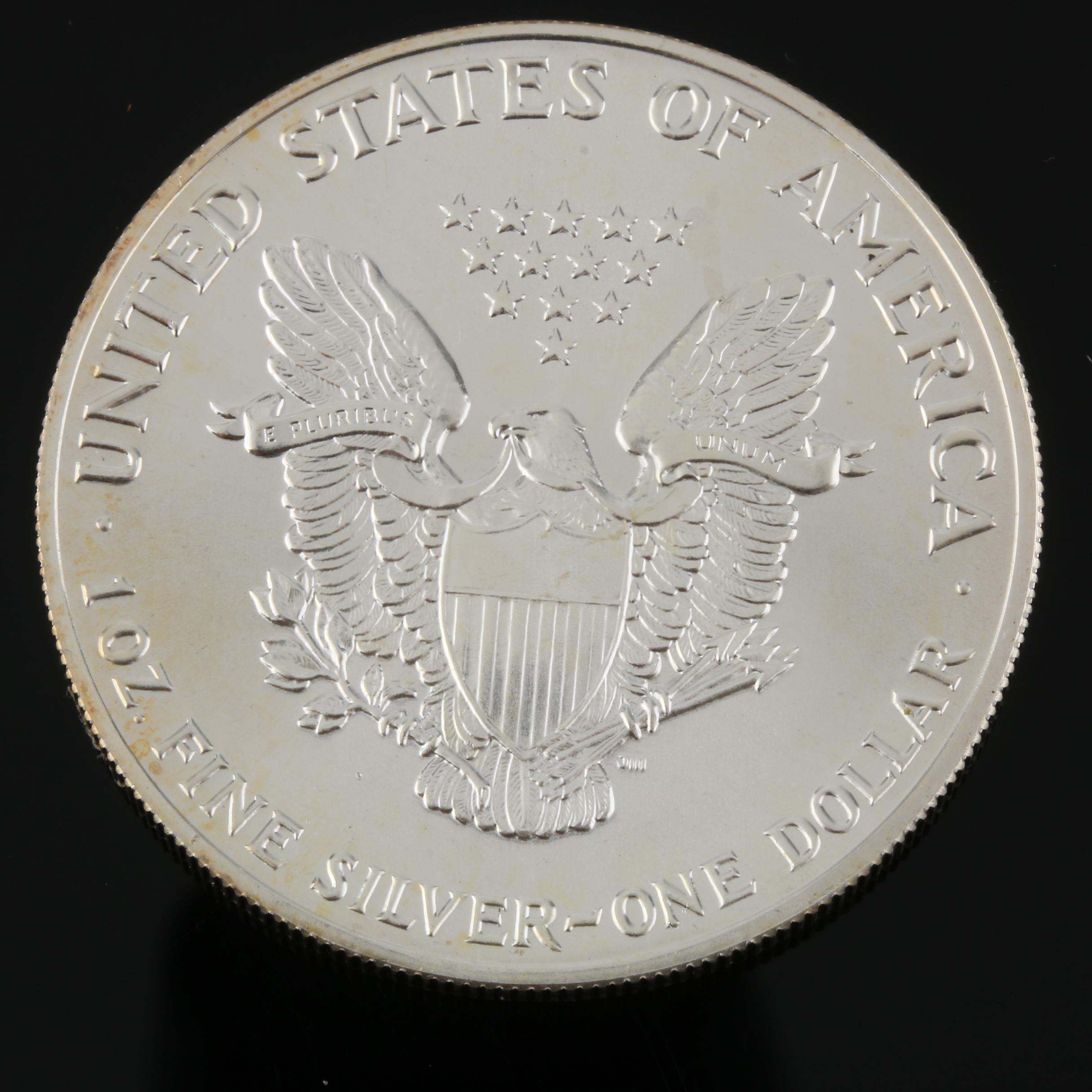 1989 One Dollar U.S. Silver Eagle