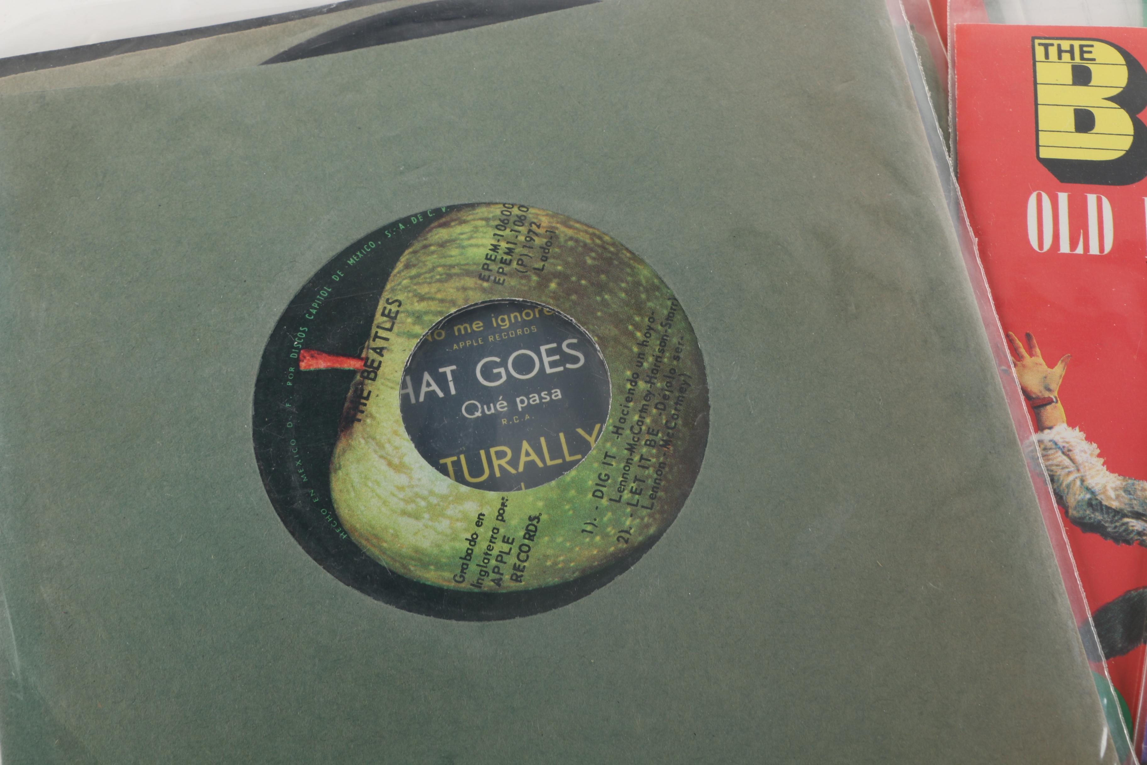 The Beatles "Collection Of 12 EP's Vol 3" Mexican 7" Record Box Set