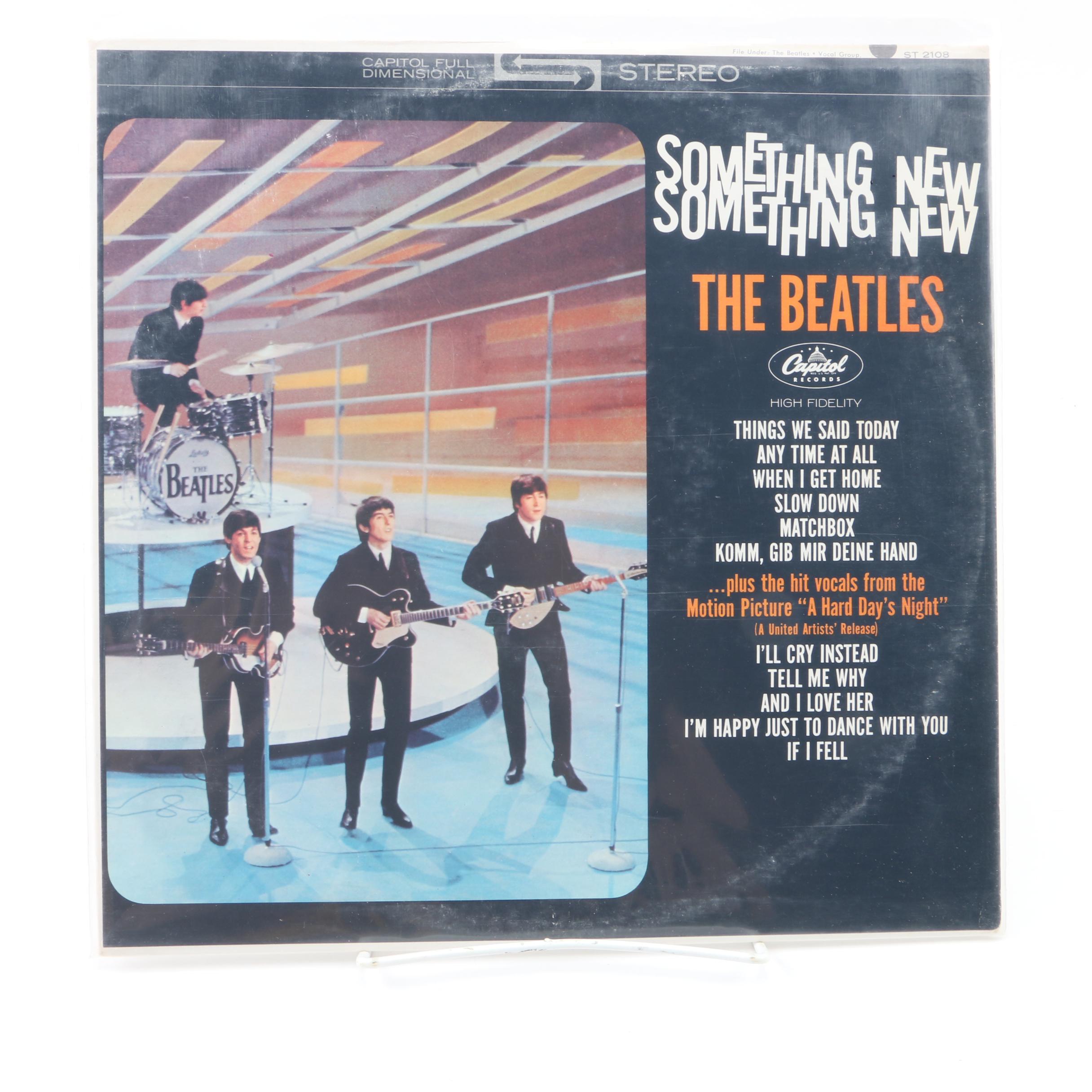 The Beatles 1976 Orange Capitol Label Los Angeles Record Pressings