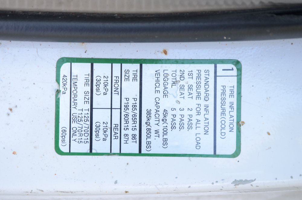 2003 White Hyundai Elantra GLS