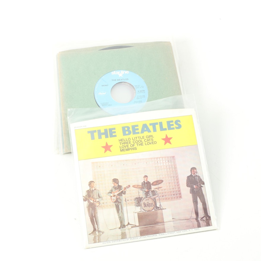 The Beatles 7" Record Collection