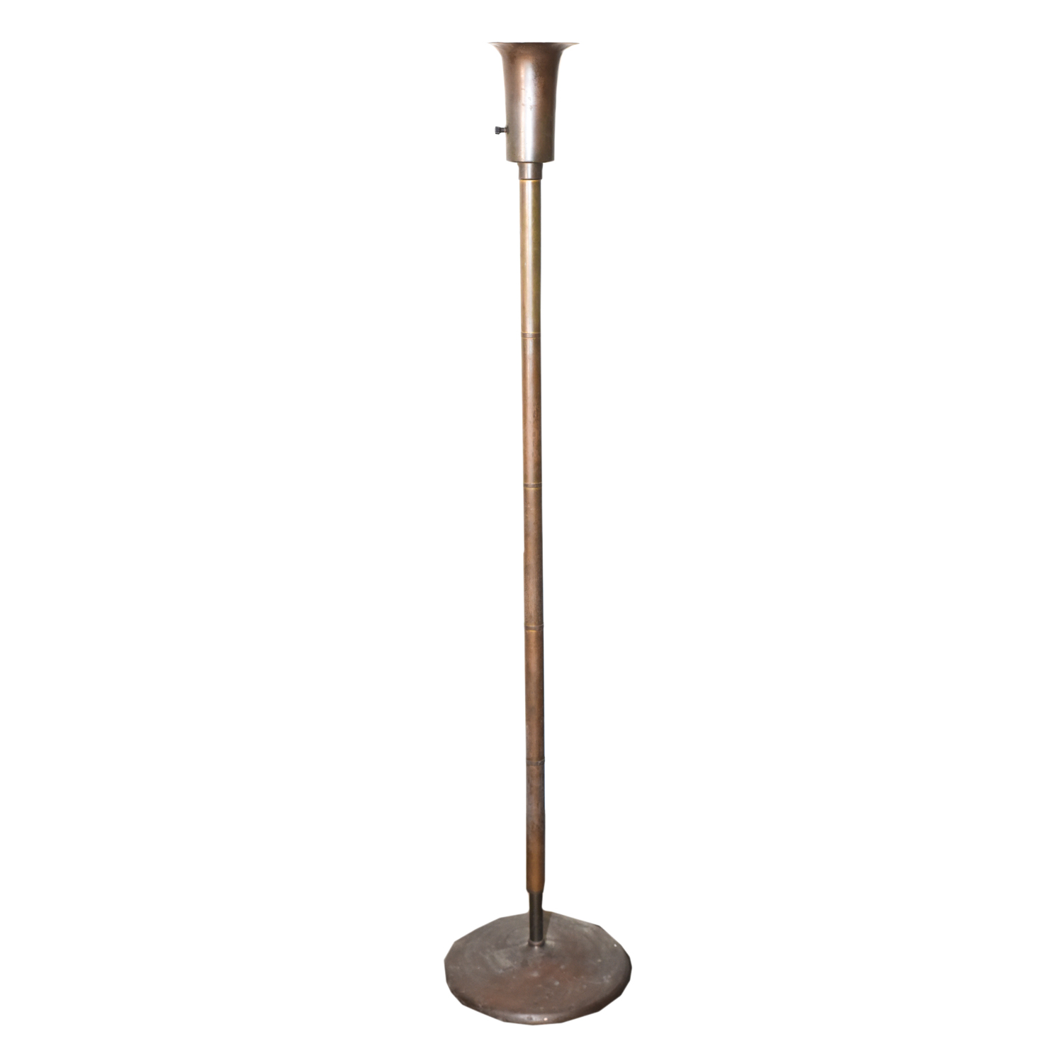 Vintage Torchiere Floor Lamp