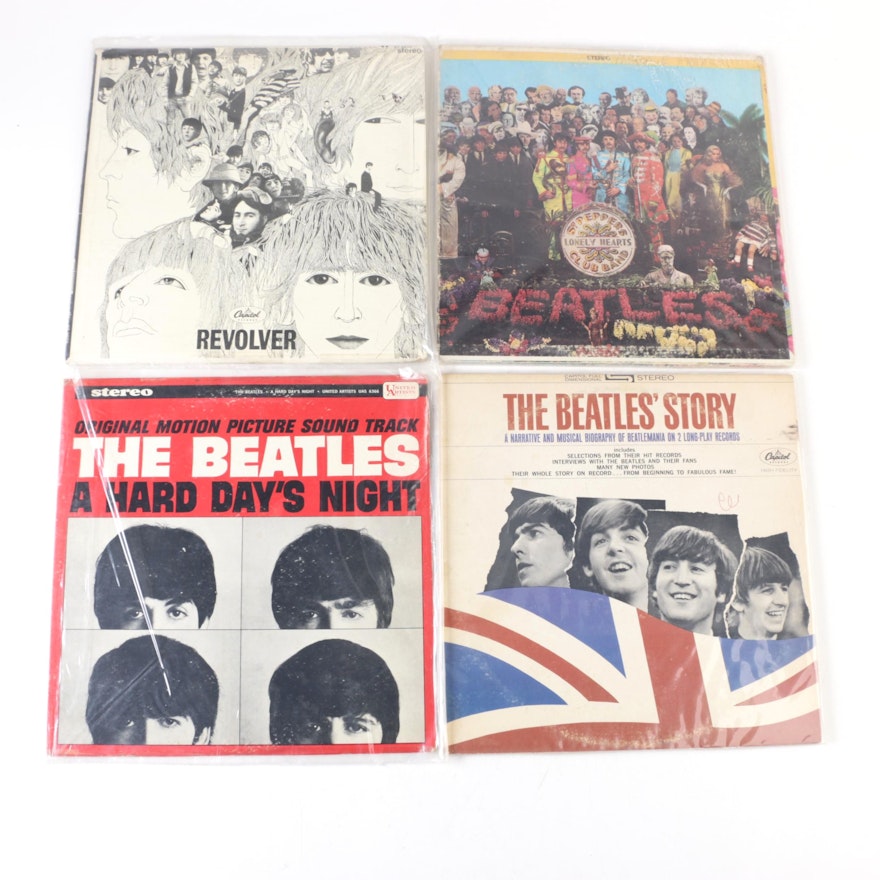 The Beatles Late 60s US Record Pressings Including "Revolver" and "Sgt. Pepper"