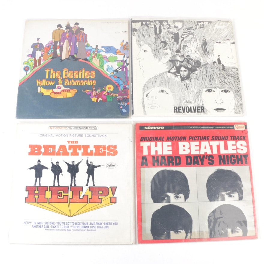 The Beatles Early 1970s Record Pressings Including "A Hard Day's Night" Misprint