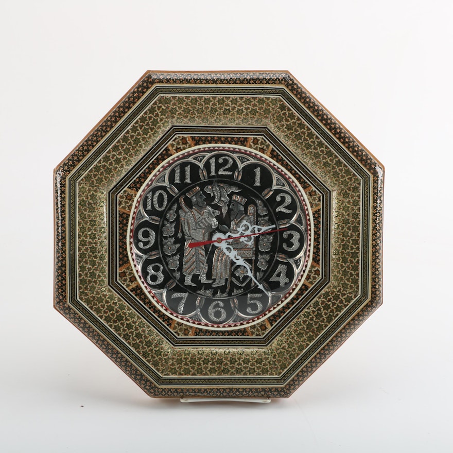 Persian Style Wall Clock