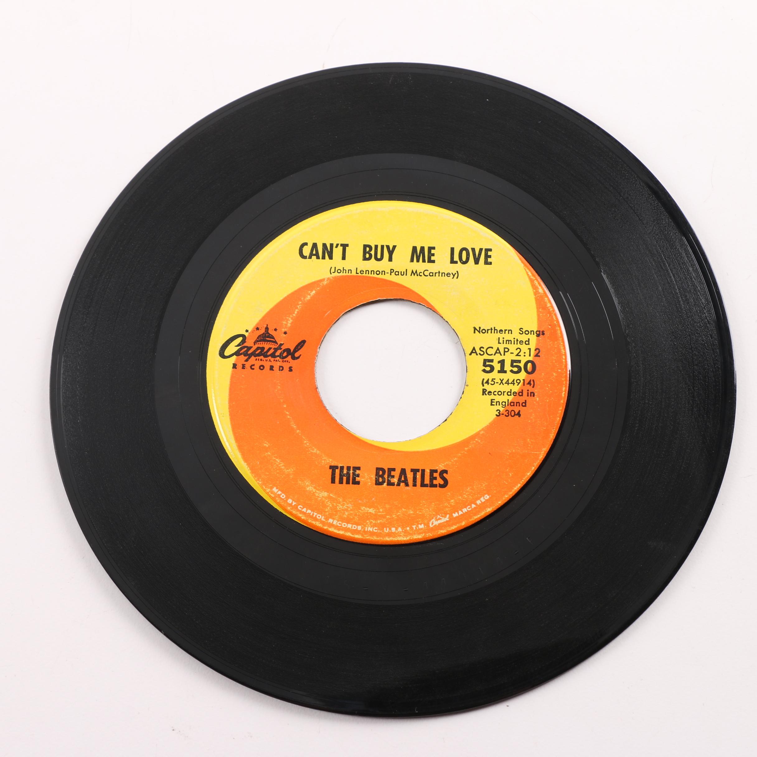 The Beatles Original US 7" Record Pressing Collection