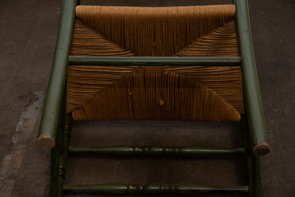 Vintage Ladderback Armchair