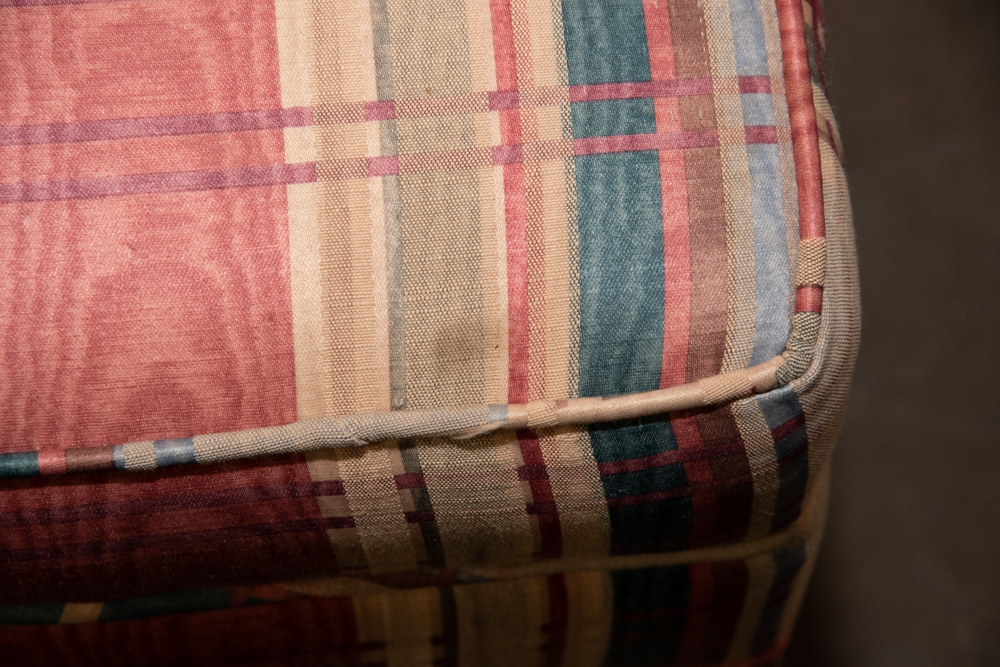 Upholstered Armchair with Matching Bench