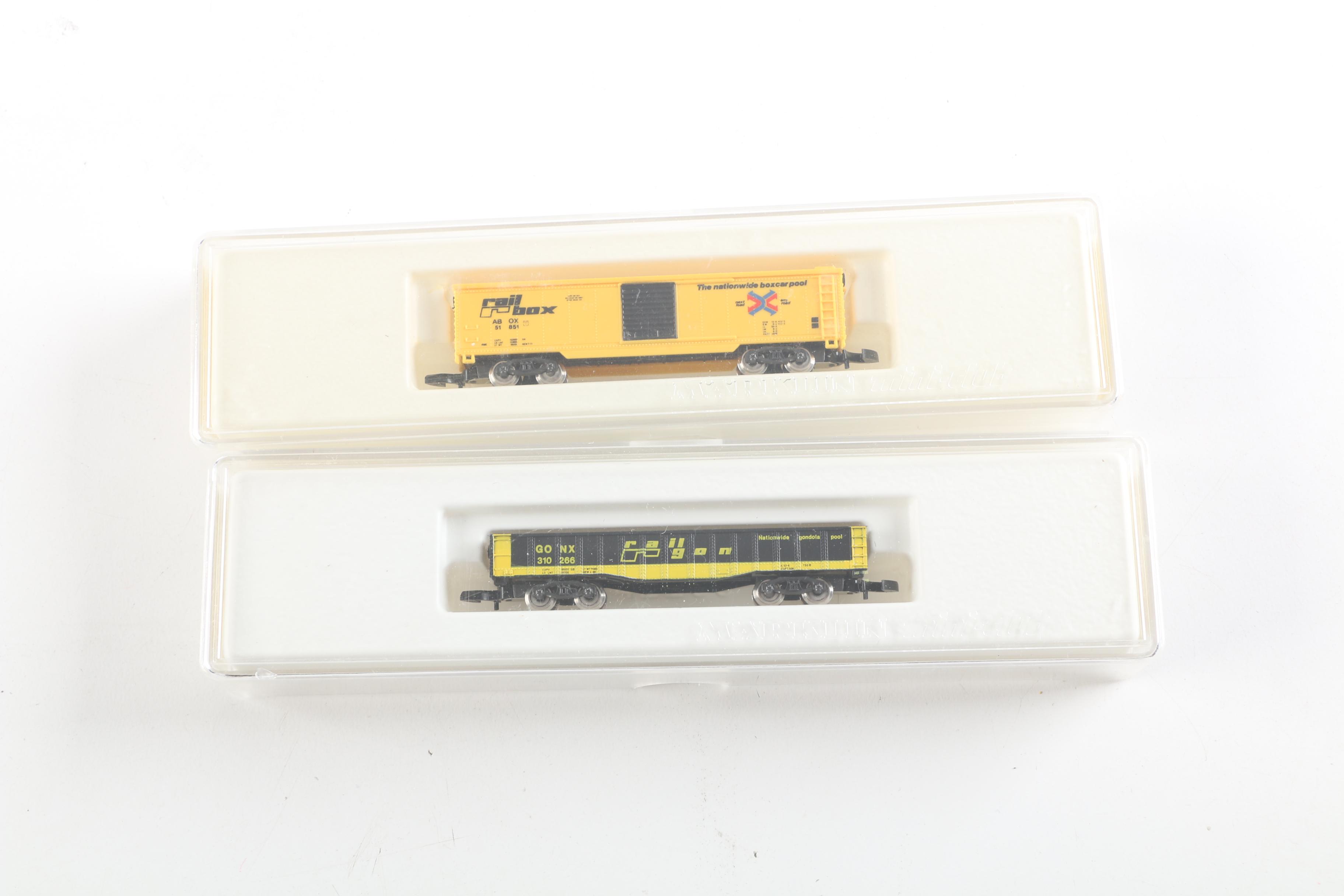 Märklin Mini-Club Miniature Train Cars and Engines