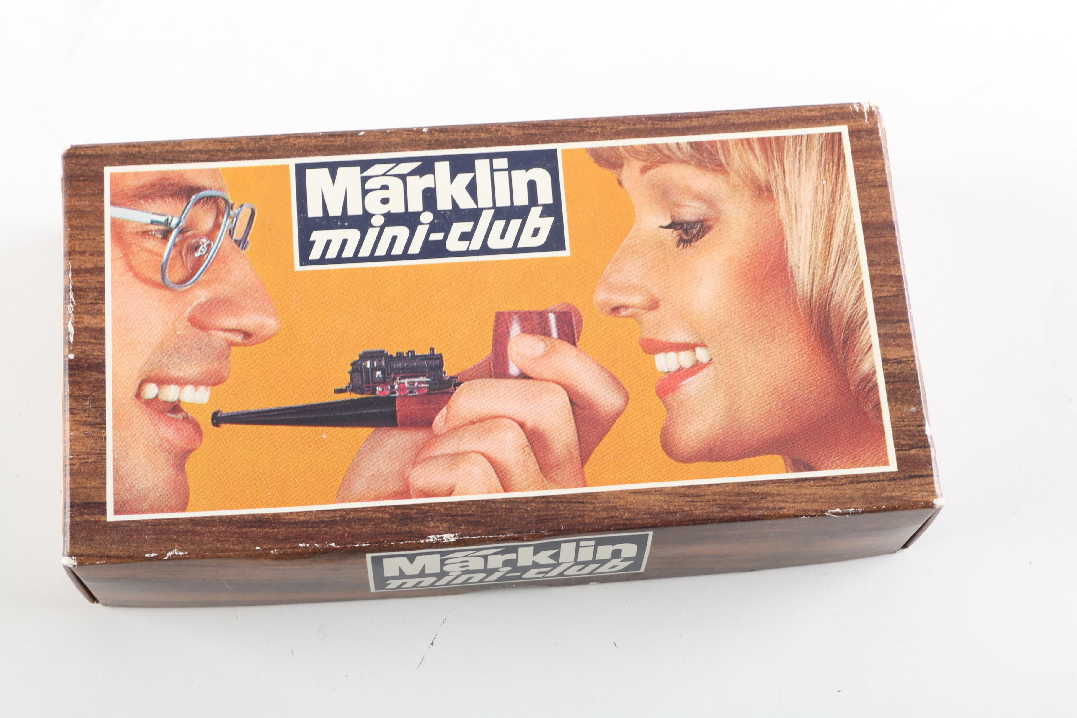 Märklin Mini-Club Miniature Train Cars and Engines