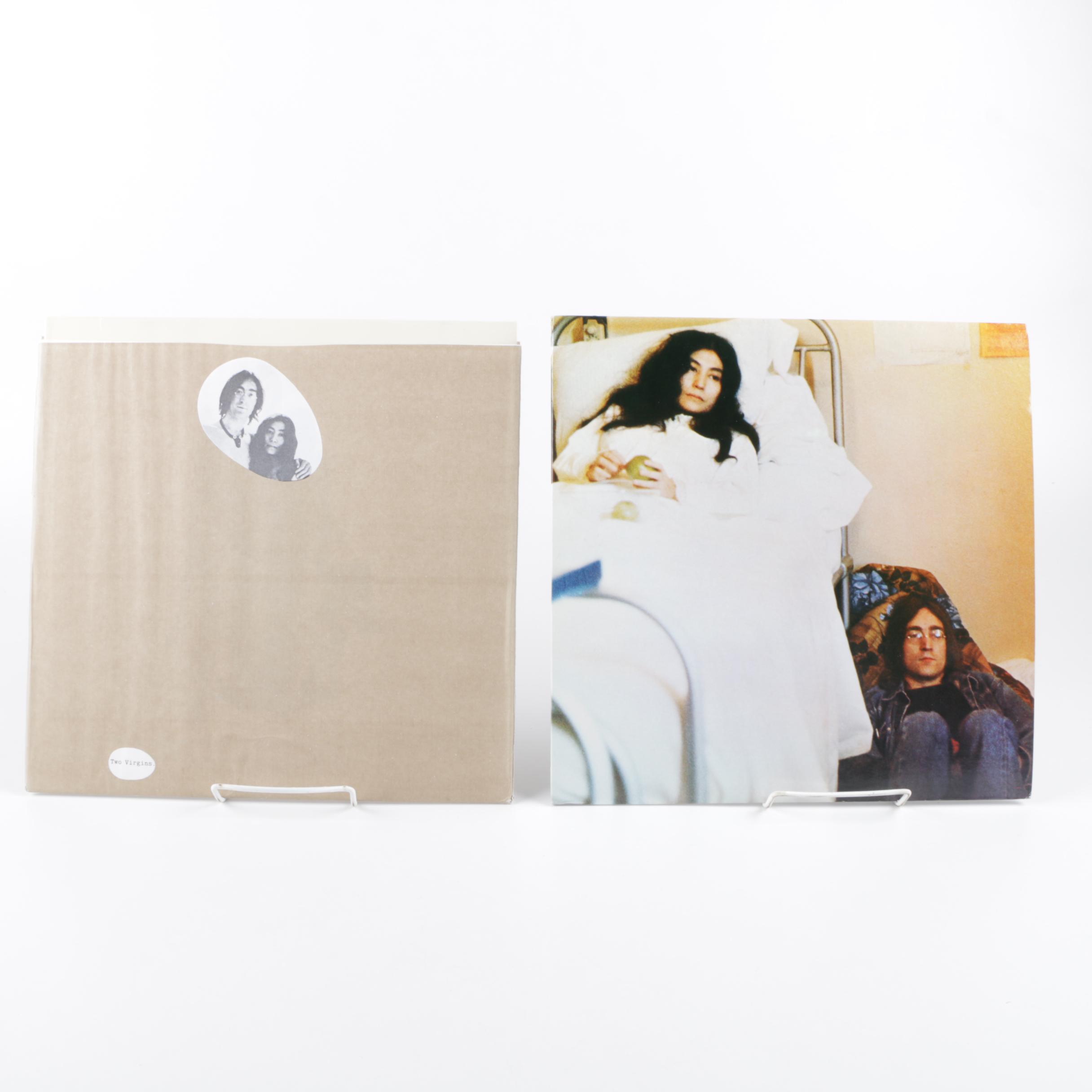 John Lennon and Yoko Ono "Two Virgins" and "Life With The Lions" Records
