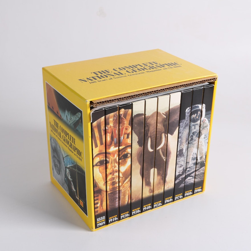 1995 "The Complete National Geographic" CD-ROM Box Set