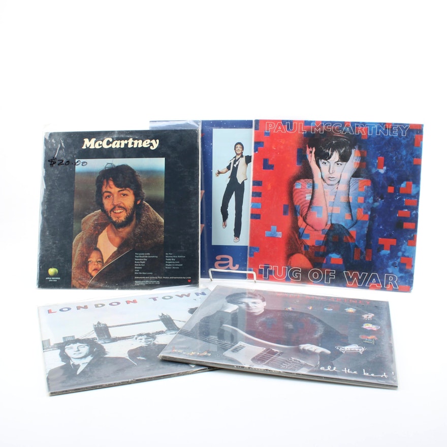 Paul McCartney and Wings Original US Record Pressings Collection