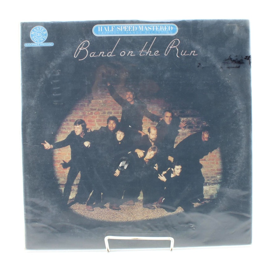 Paul McCartney and Wings "Band On The Run" Sealed CBS Mastersound Record