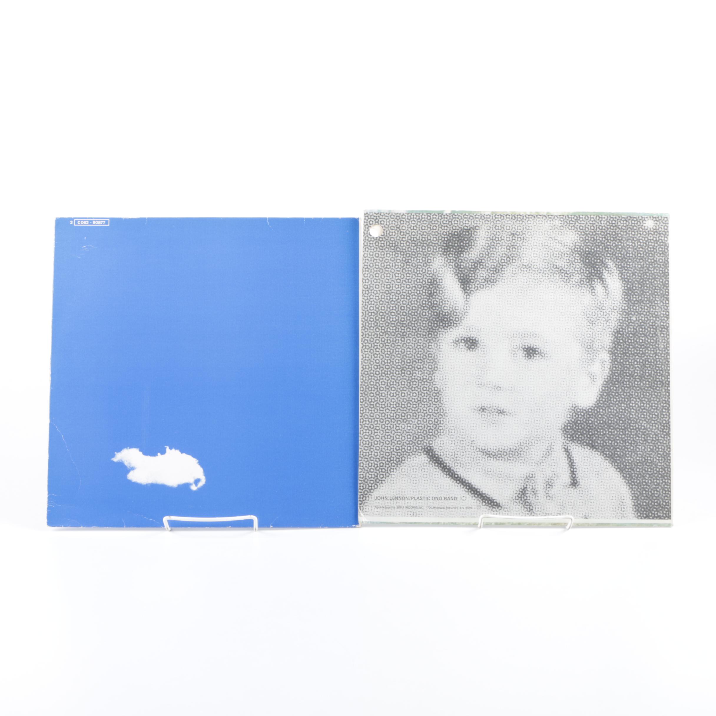 Plastic Ono Band "Live Peace In Toronto 1969" French Mono and "S/T" Promo Record