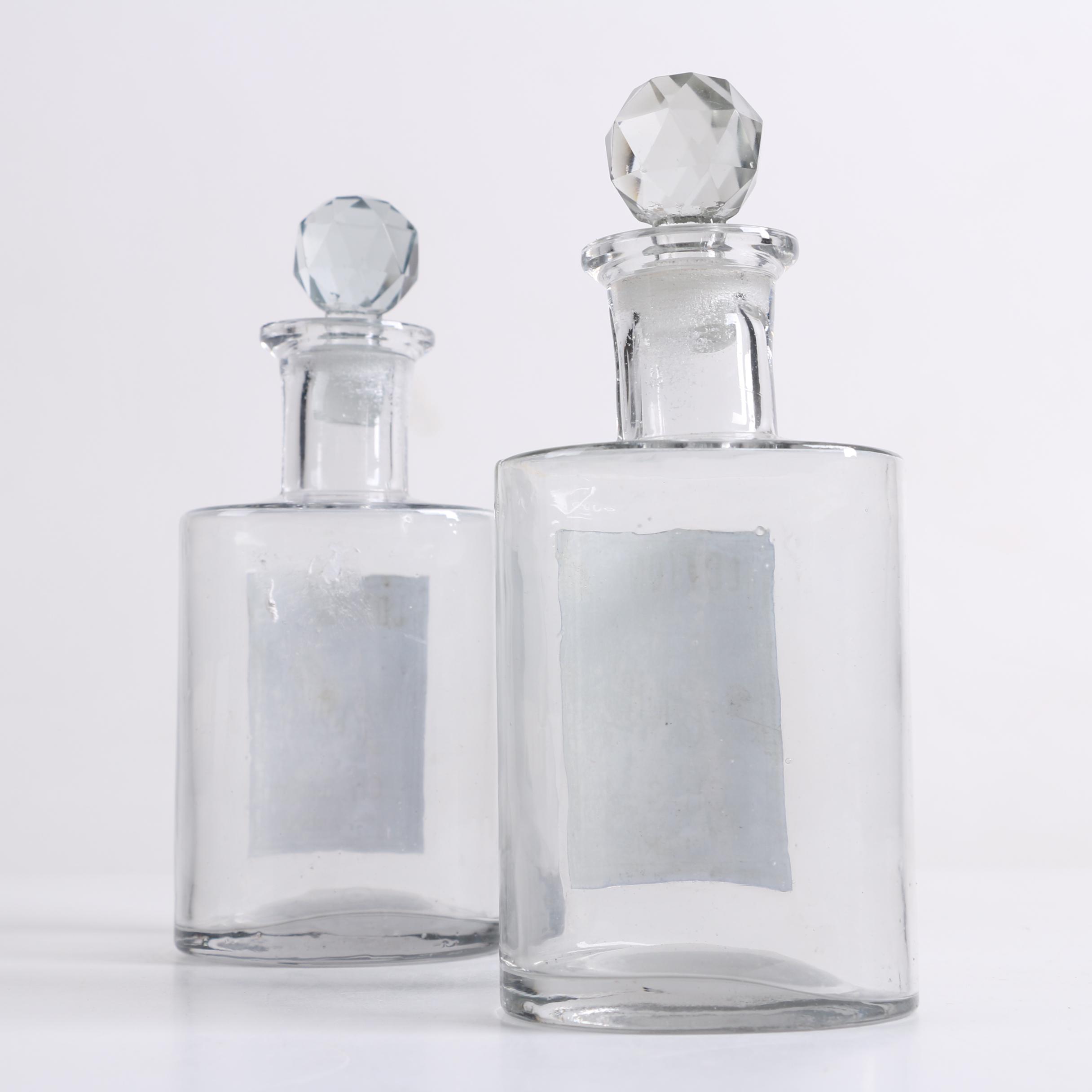 Vintage Style "Chypre" Paris French Lotion Bottles