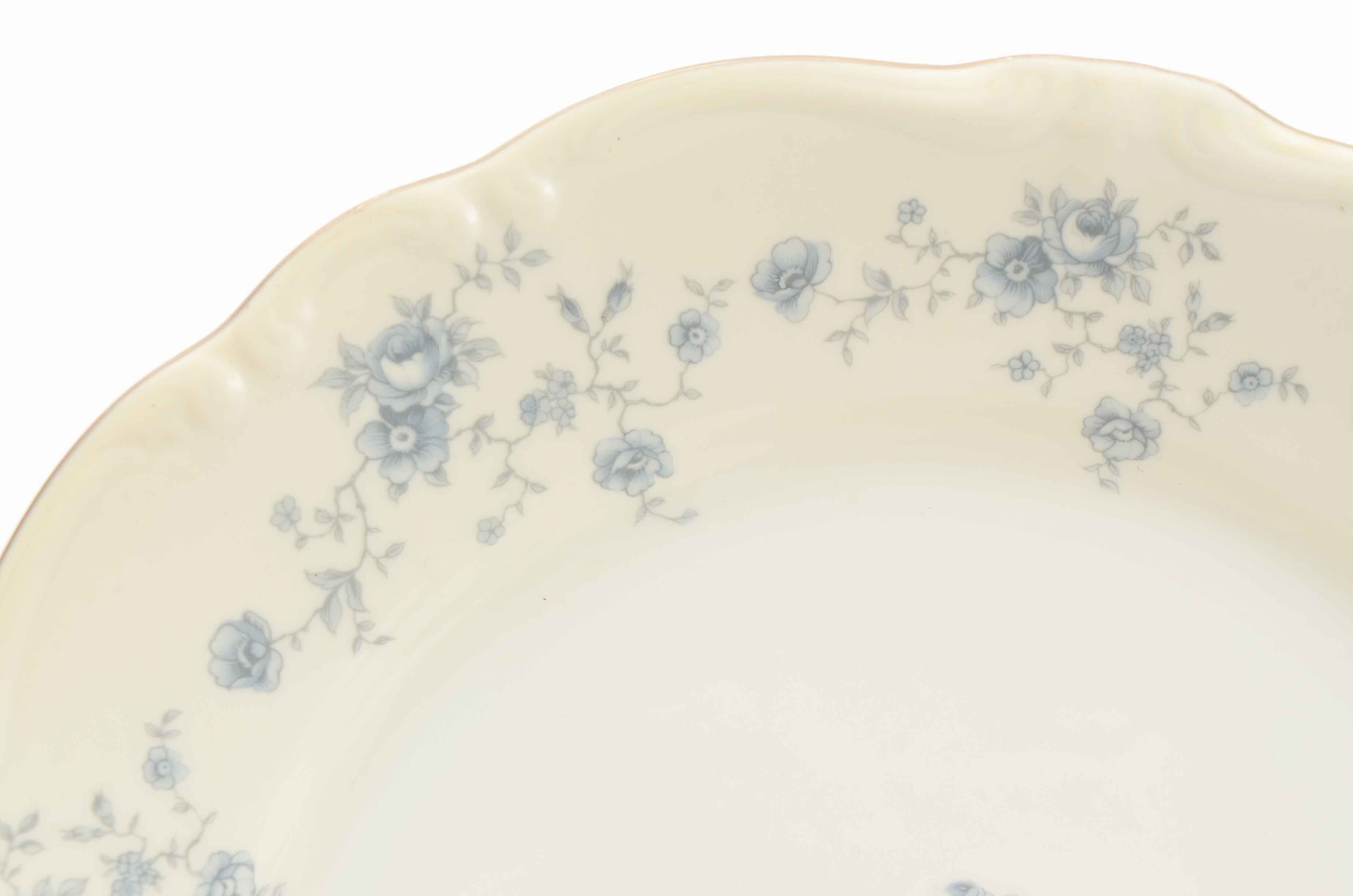 Vintage Johann Haviland "Blue Garland" Bavarian Porcelain China Set